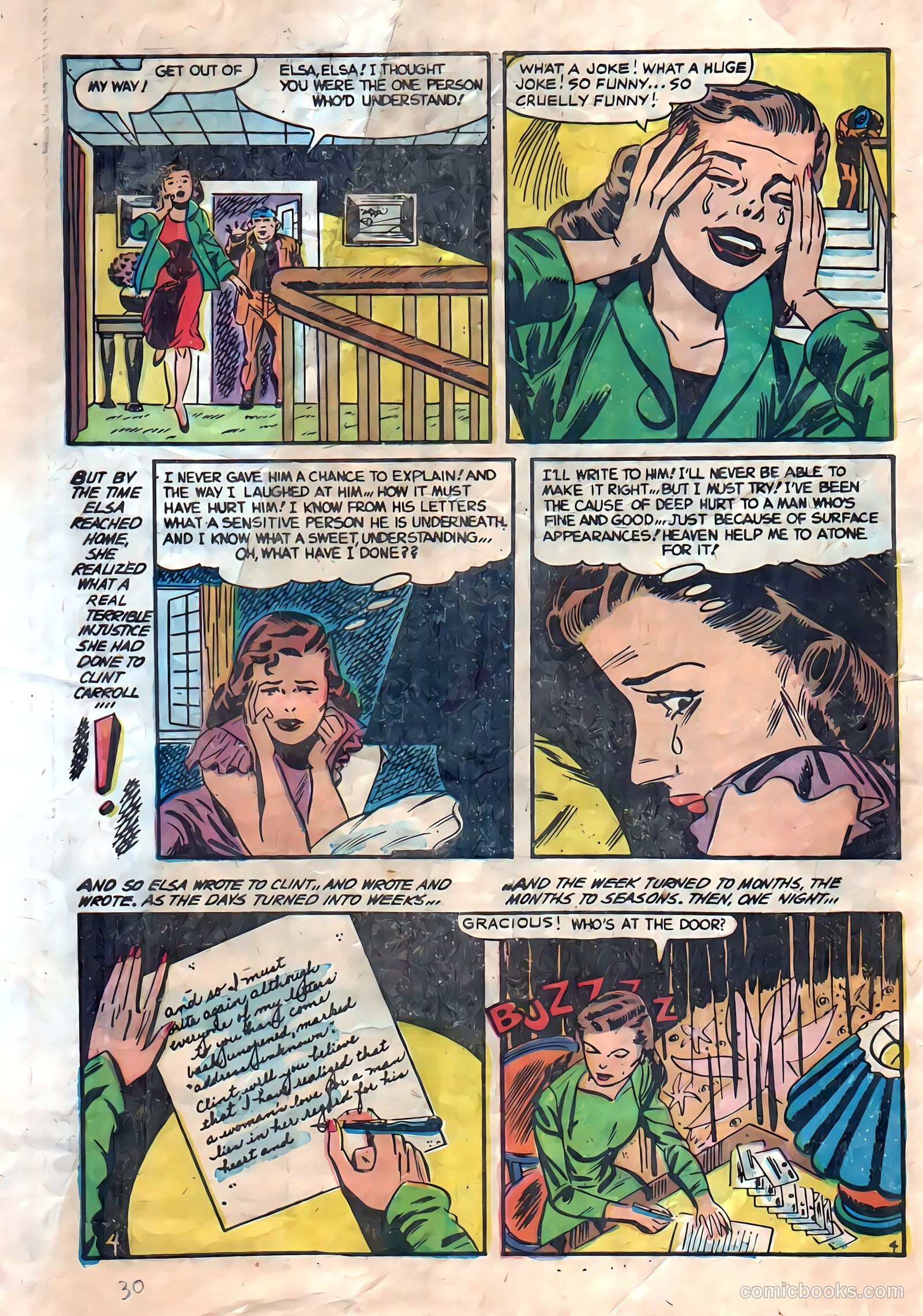 All True Romance #33 (1958) — page 30 of 36