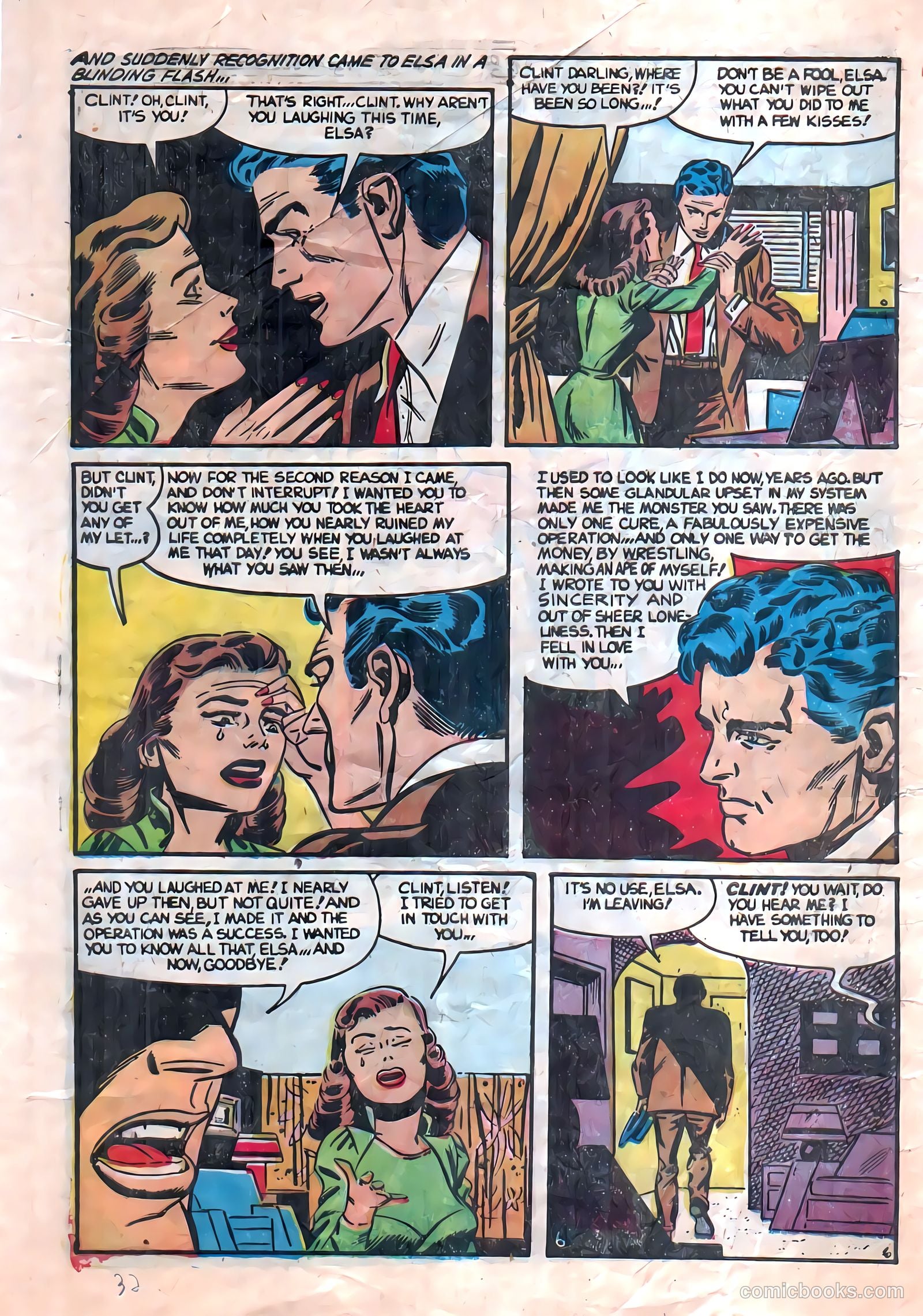 All True Romance #33 (1958) — page 32 of 36