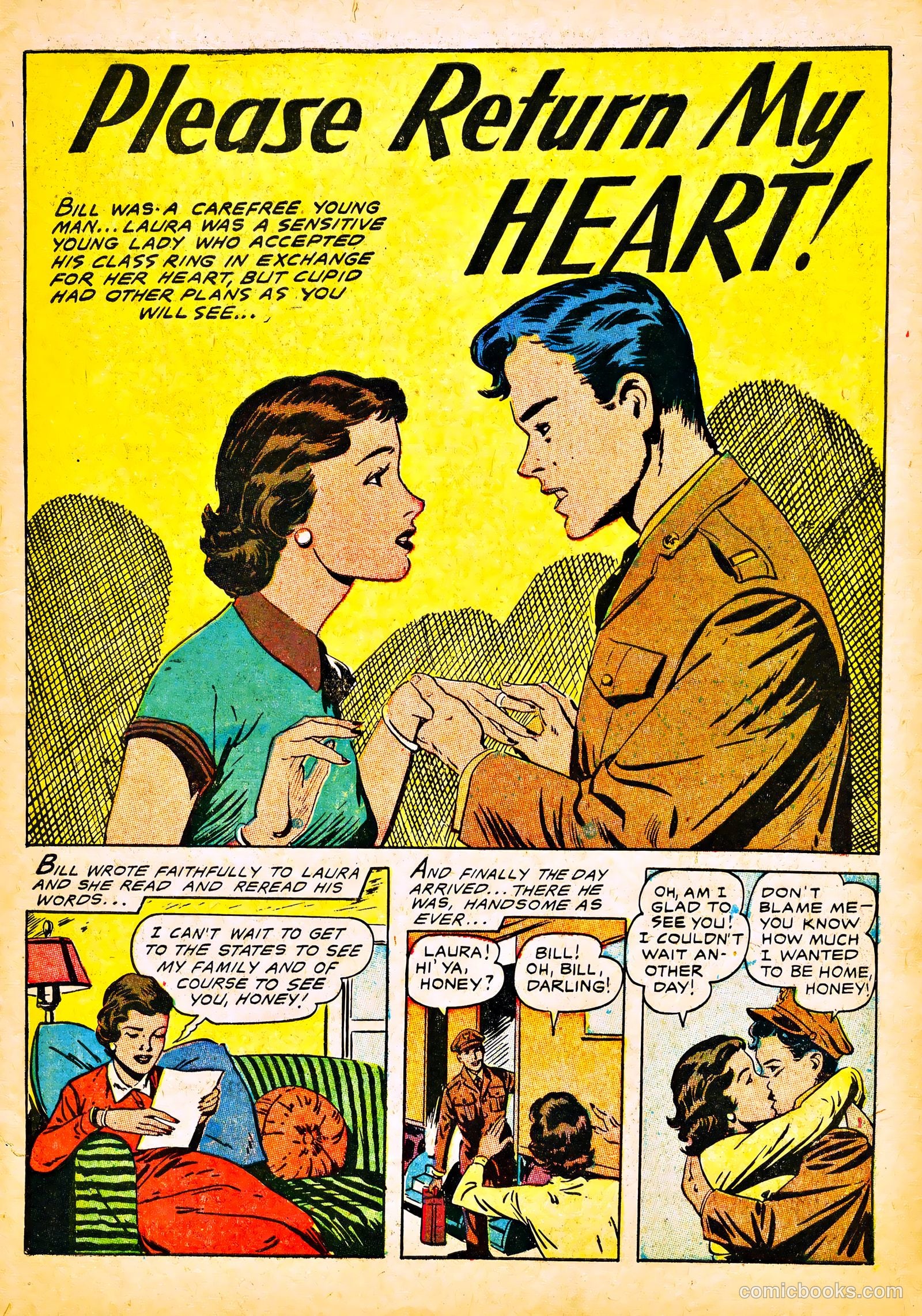 All True Romance #34 (1958) — page 3 of 36
