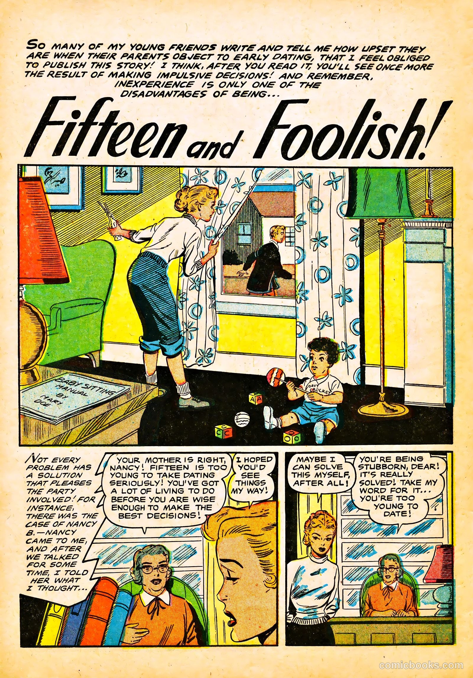 All True Romance #34 (1958) — page 10 of 36