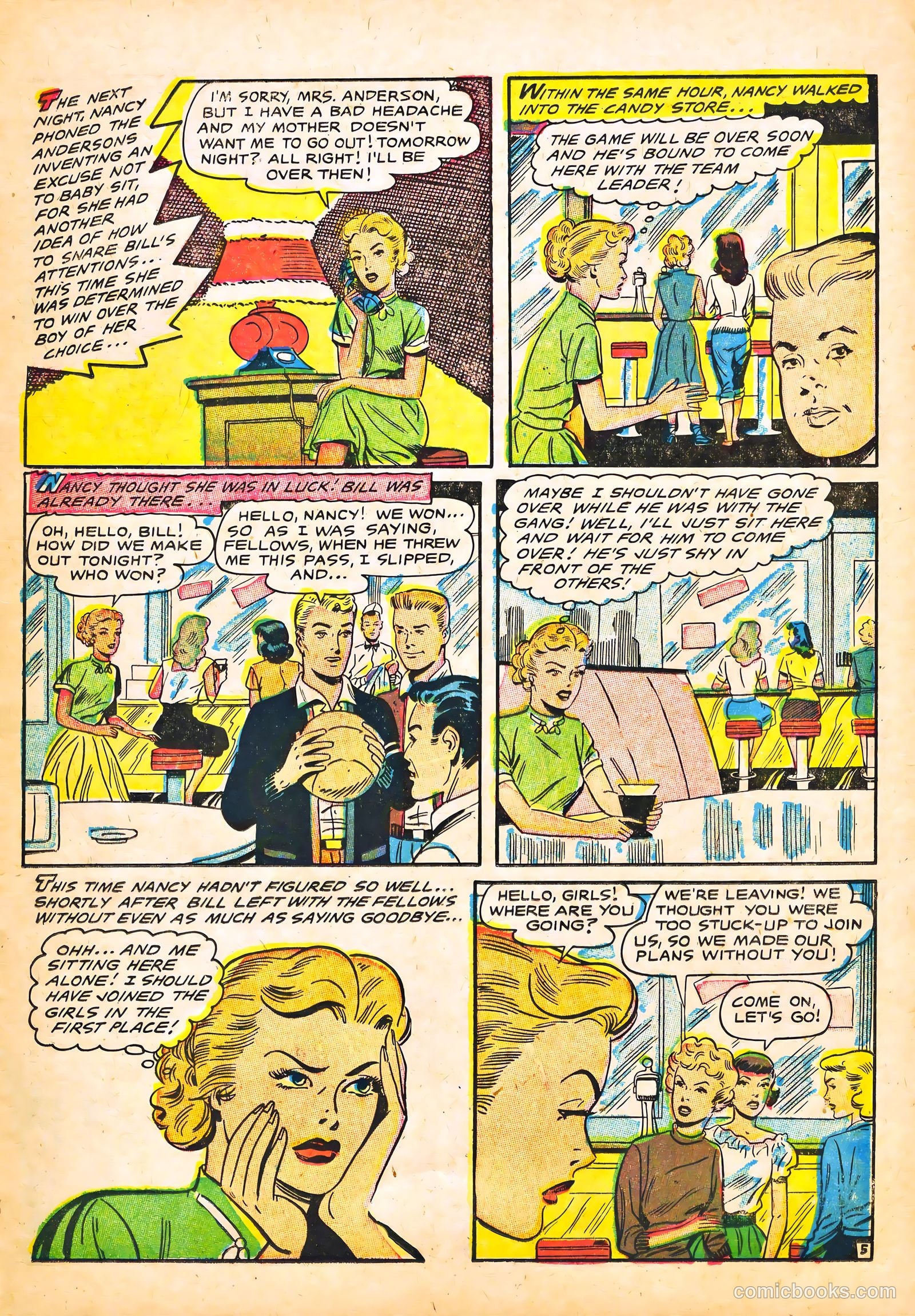 All True Romance #34 (1958) — page 15 of 36