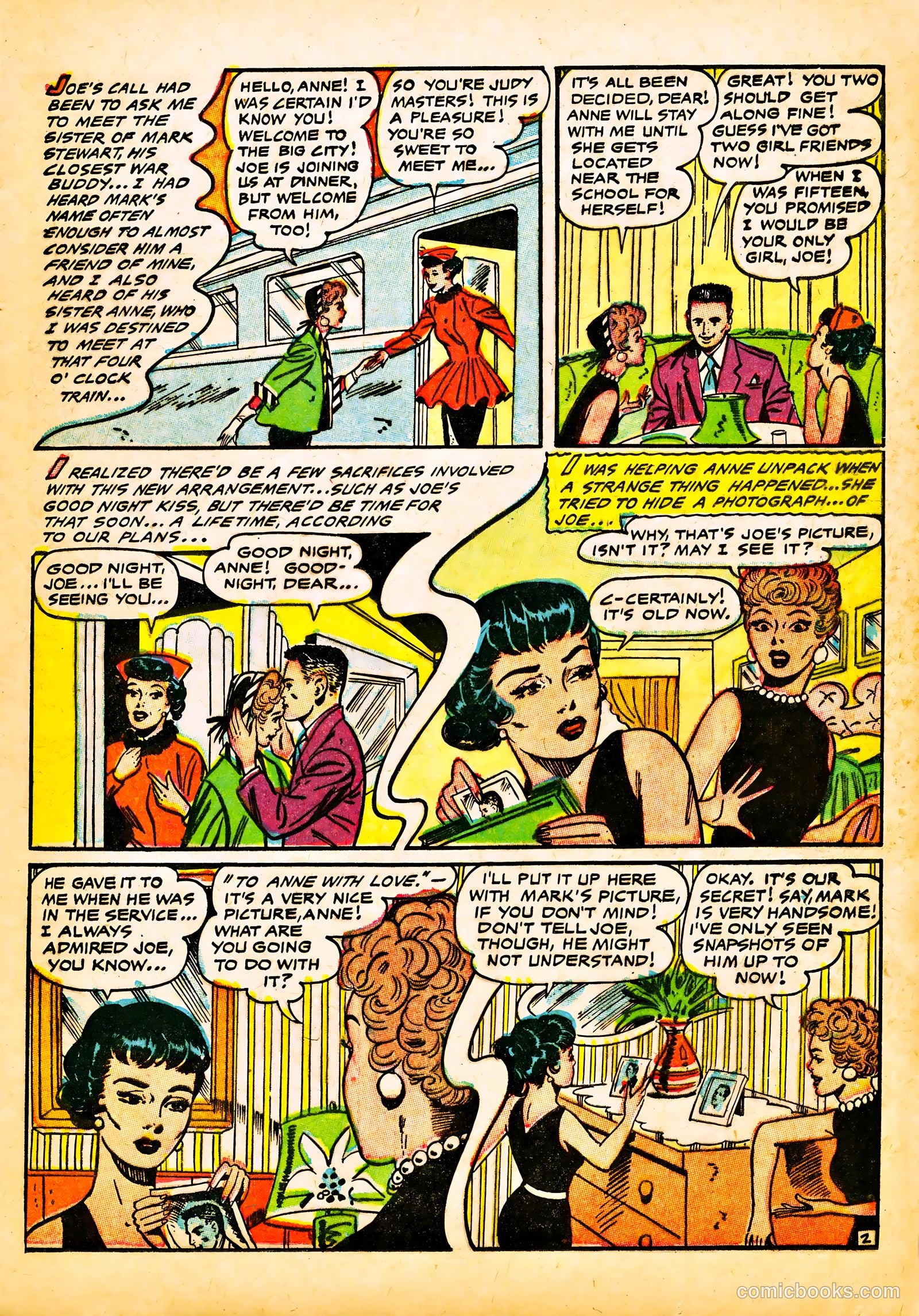 All True Romance #34 (1958) — page 21 of 36