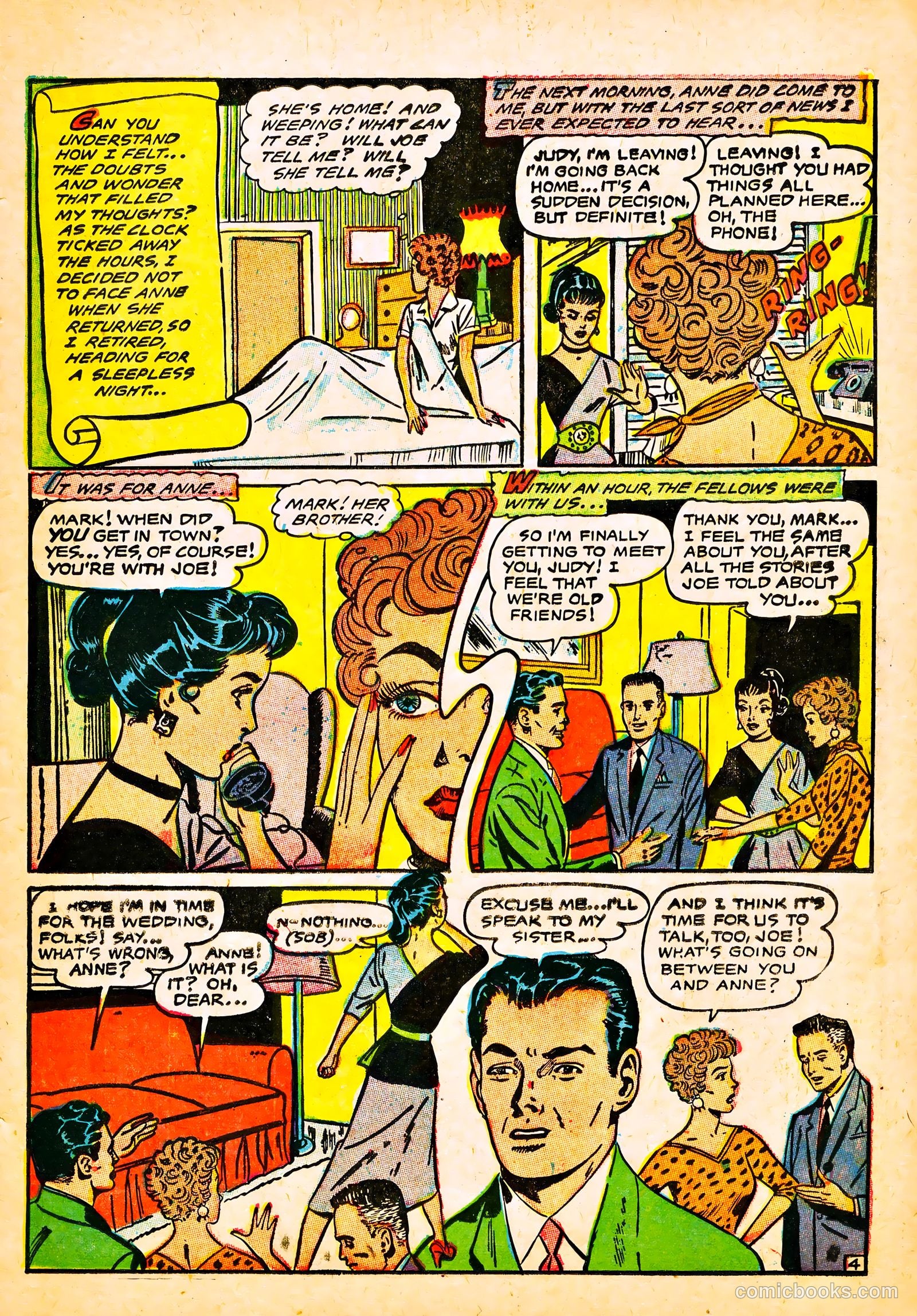All True Romance #34 (1958) — page 23 of 36