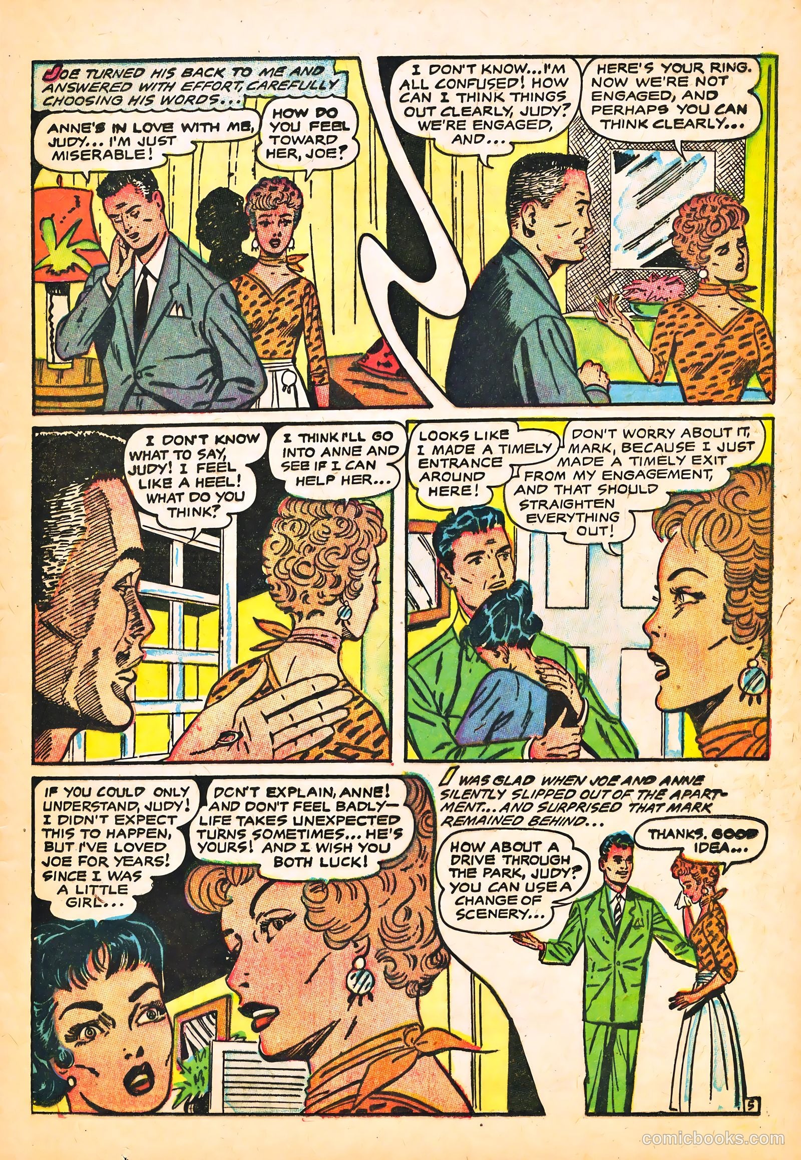 All True Romance #34 (1958) — page 25 of 36
