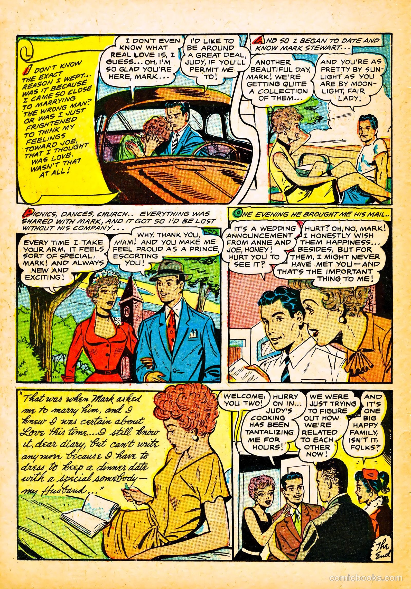 All True Romance #34 (1958) — page 26 of 36