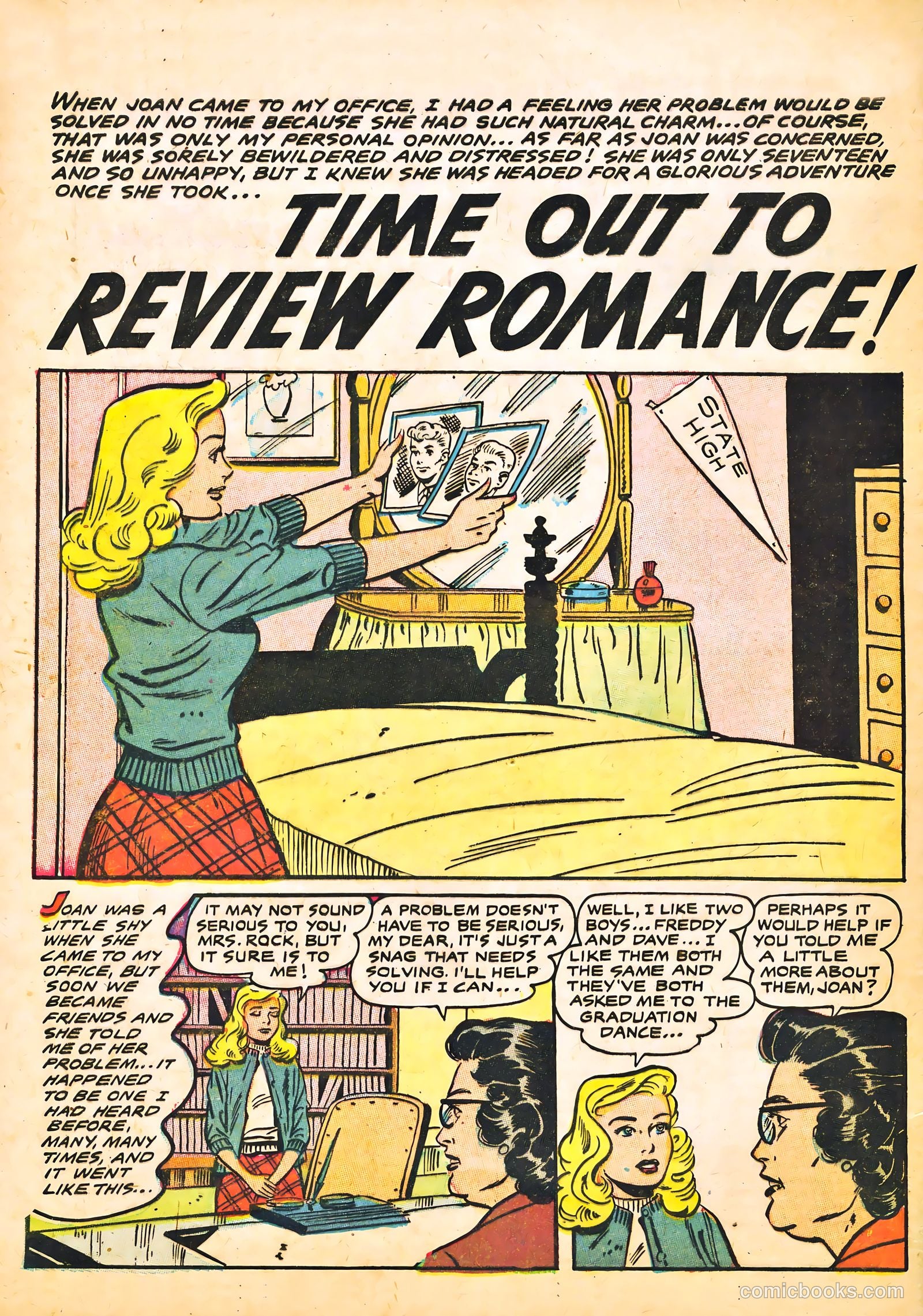 All True Romance #34 (1958) — page 28 of 36