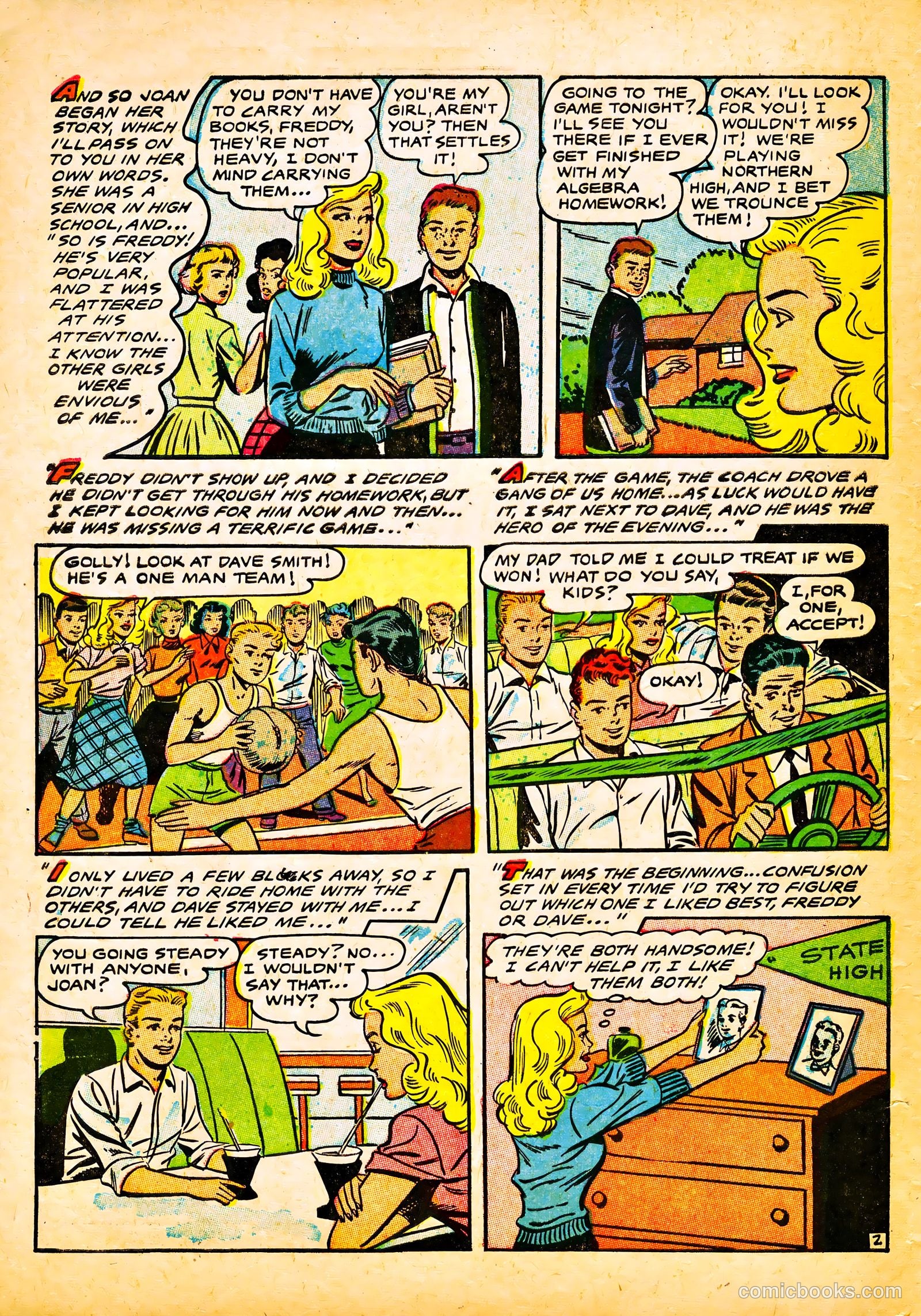 All True Romance #34 (1958) — page 30 of 36