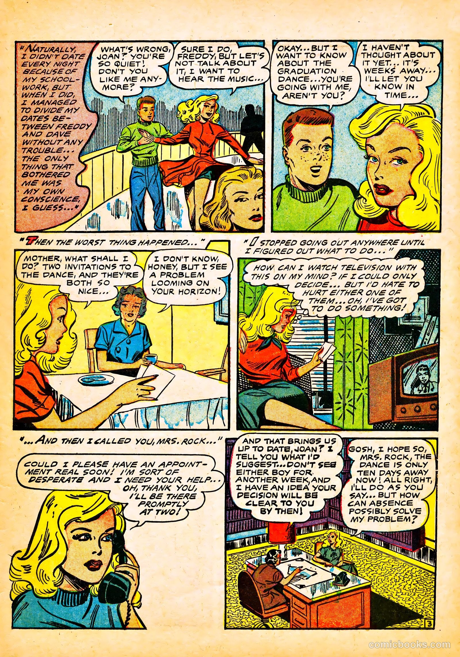 All True Romance #34 (1958) — page 31 of 36