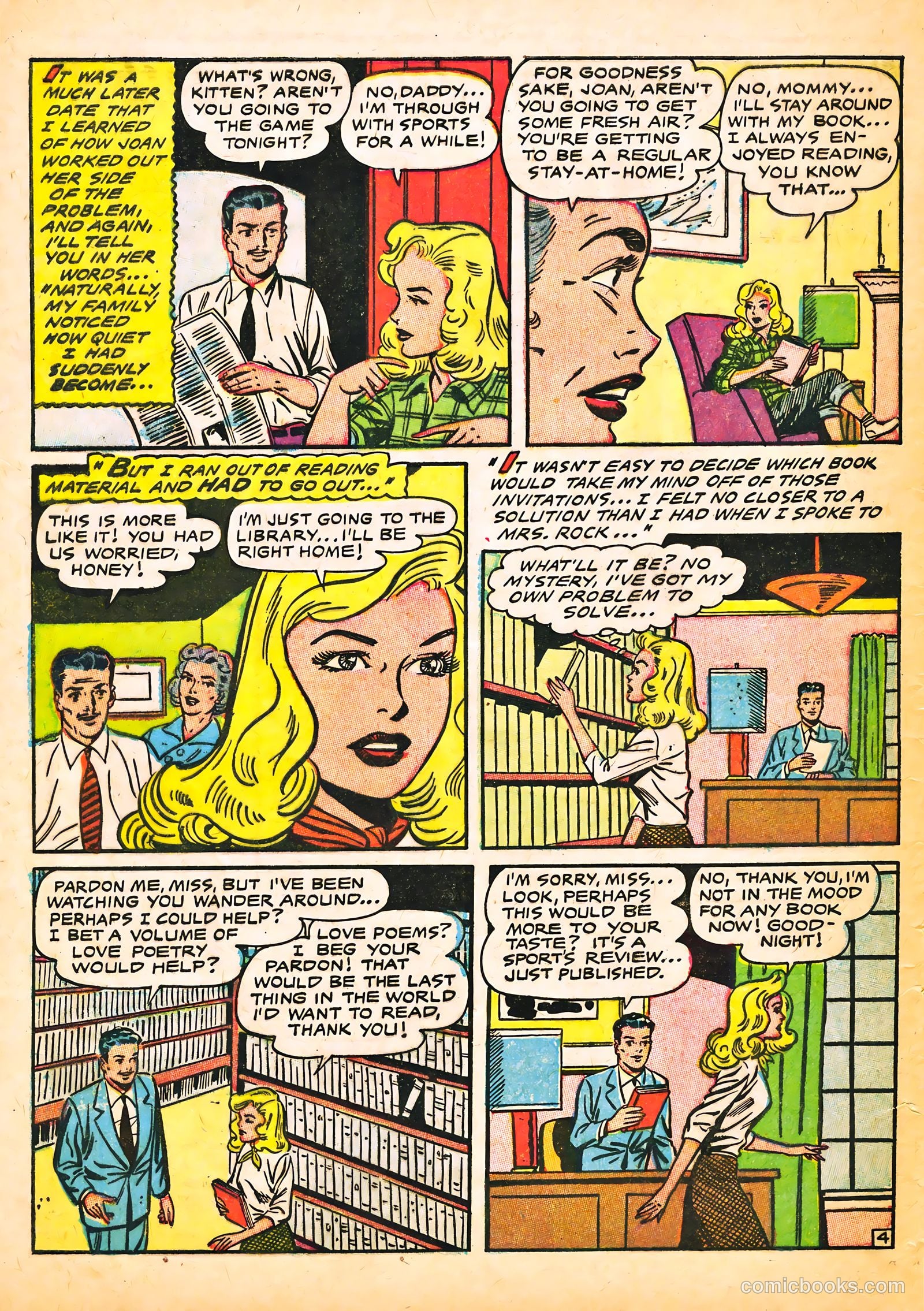 All True Romance #34 (1958) — page 32 of 36