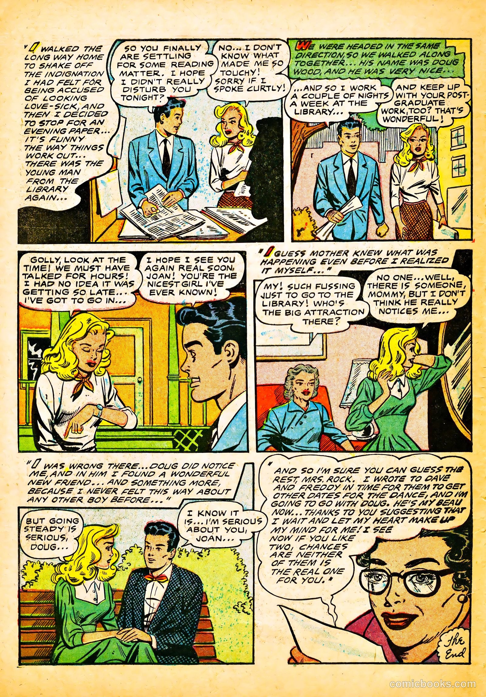 All True Romance #34 (1958) — page 34 of 36