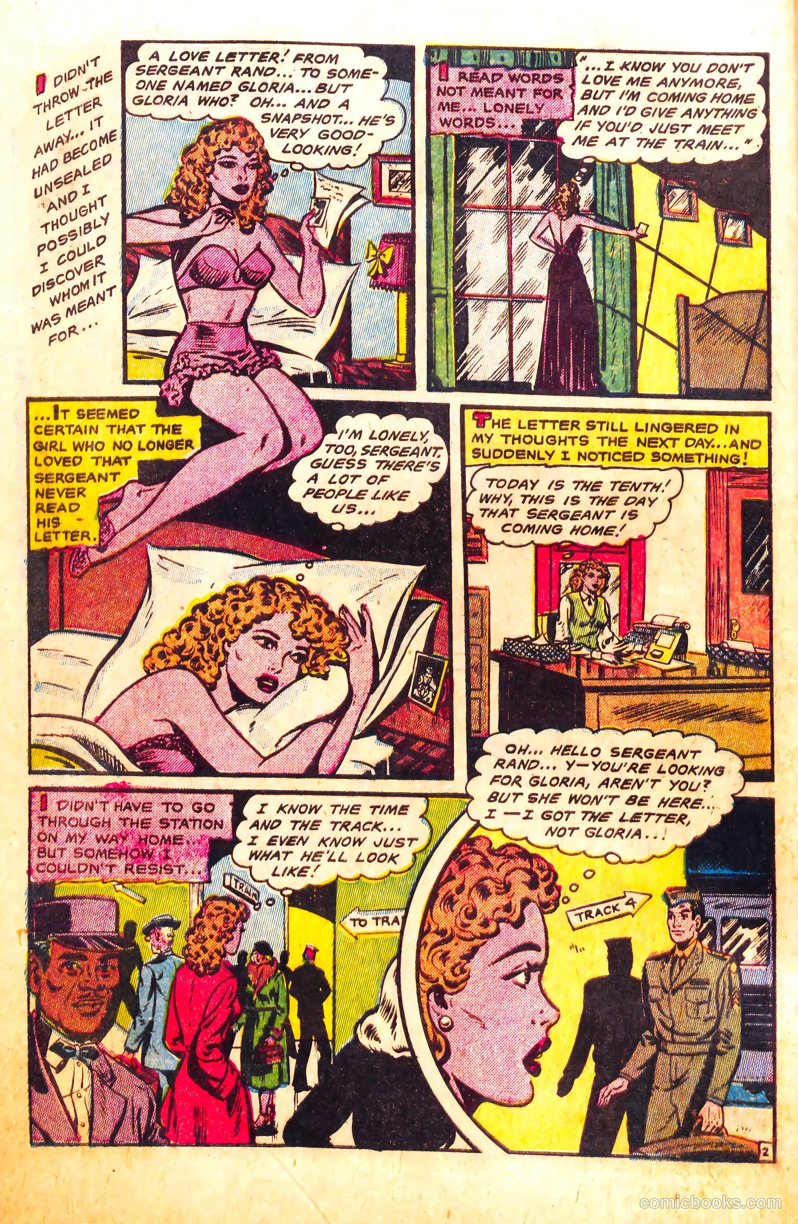 All True Romance #4 (1952) — page 4 of 36