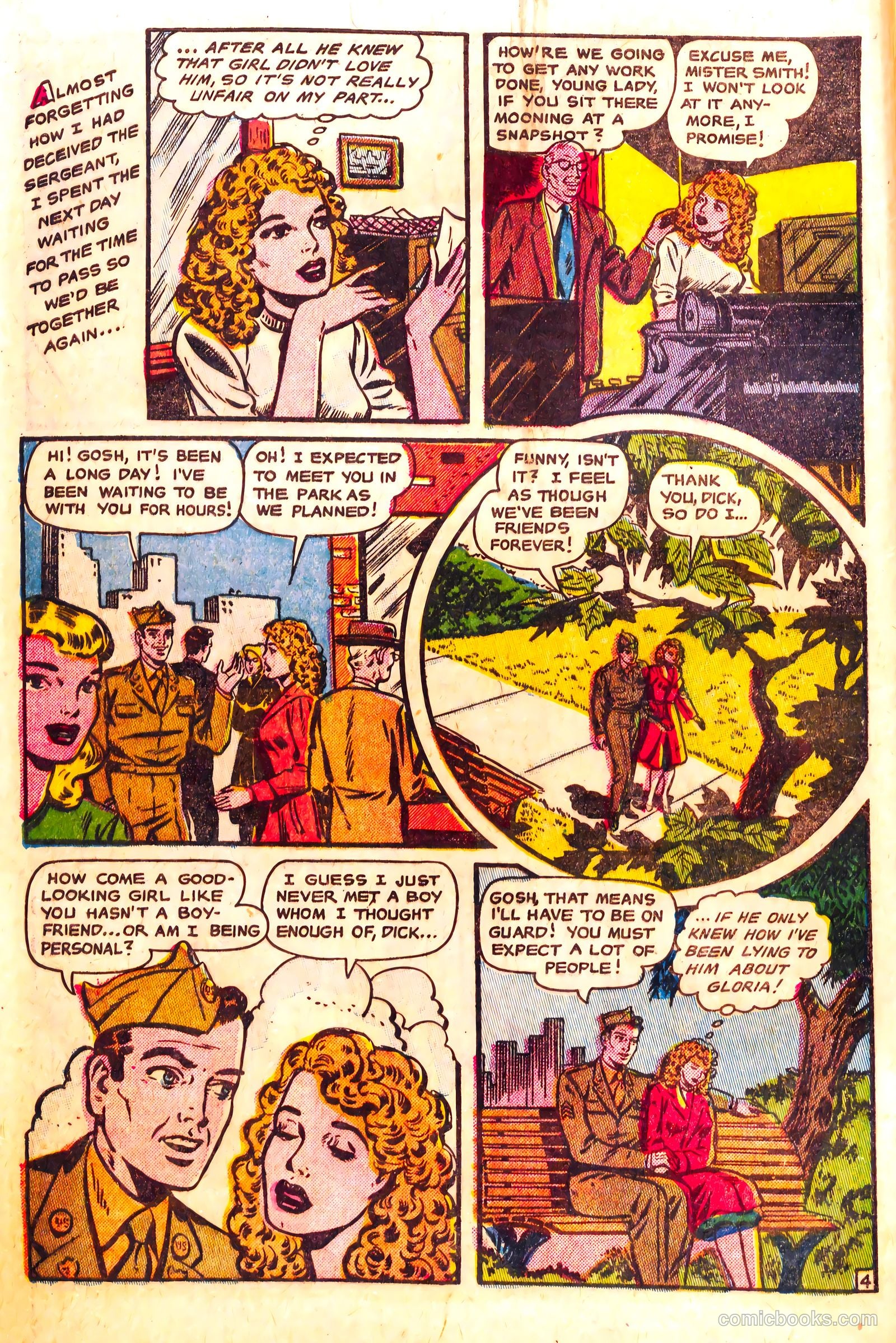 All True Romance #4 (1952) — page 6 of 36