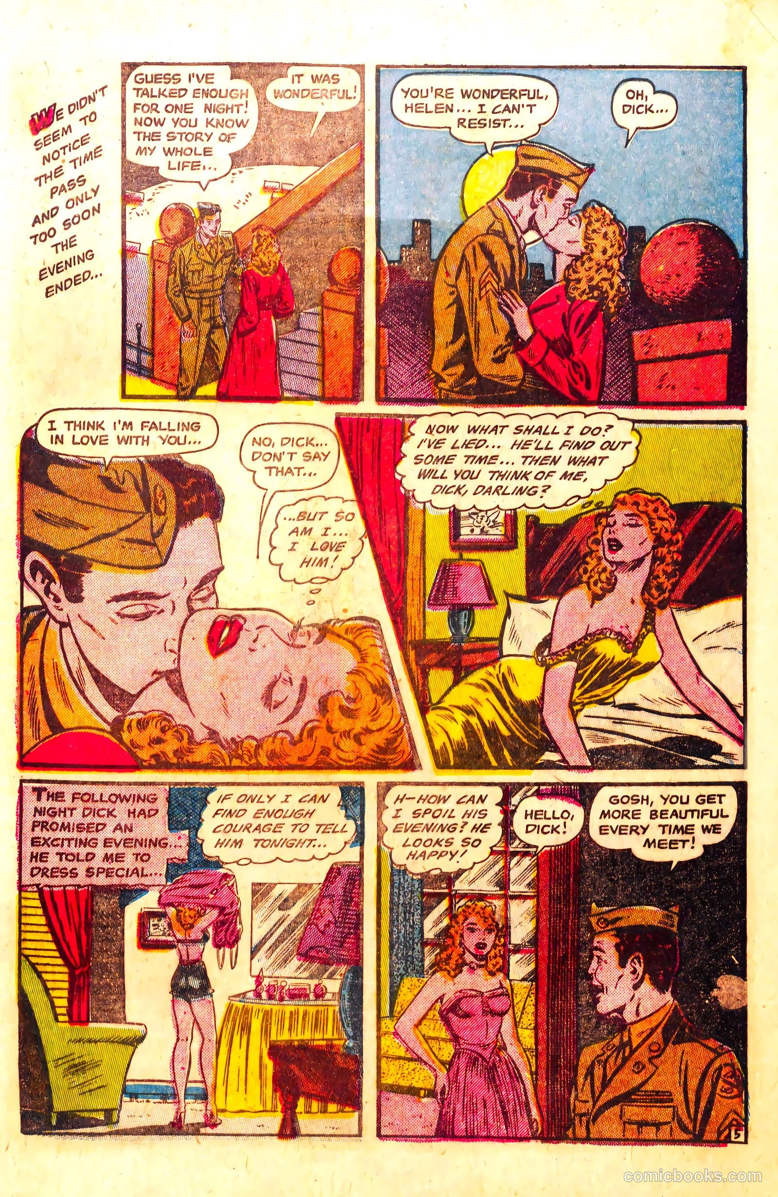 All True Romance #4 (1952) — page 7 of 36