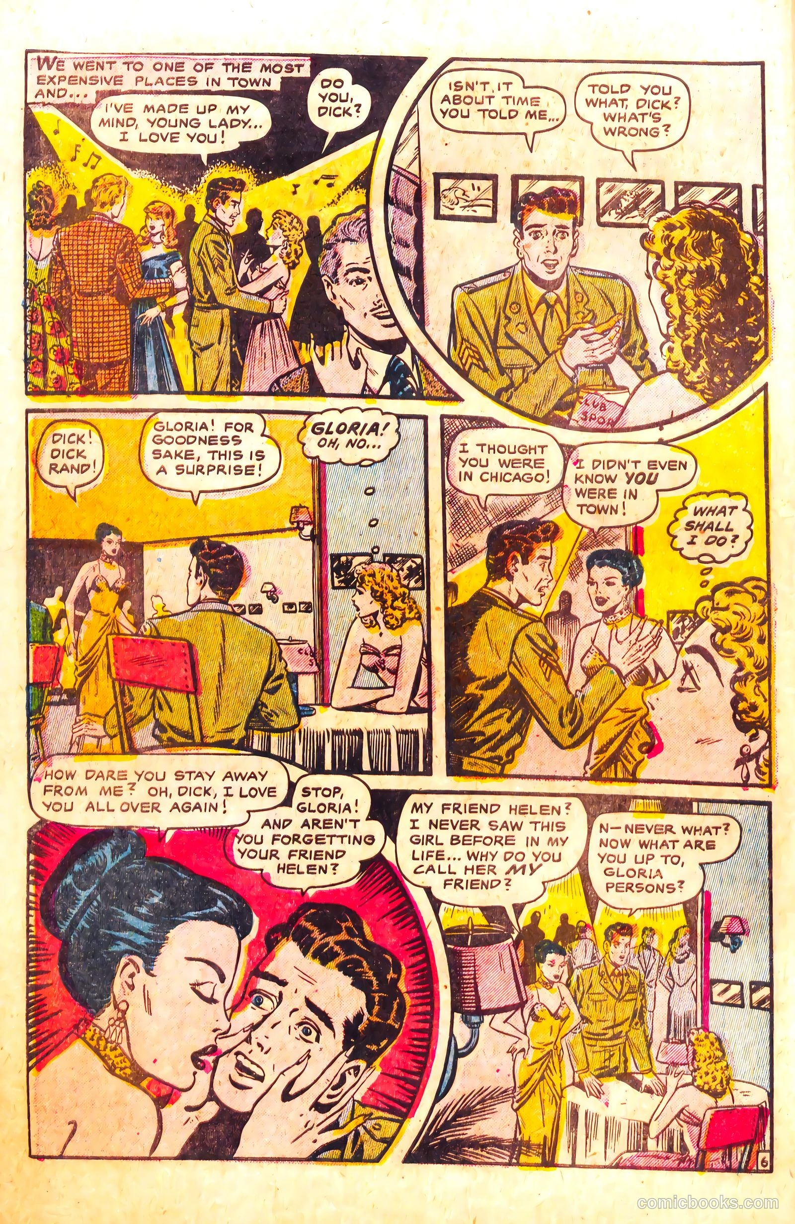 All True Romance #4 (1952) — page 8 of 36
