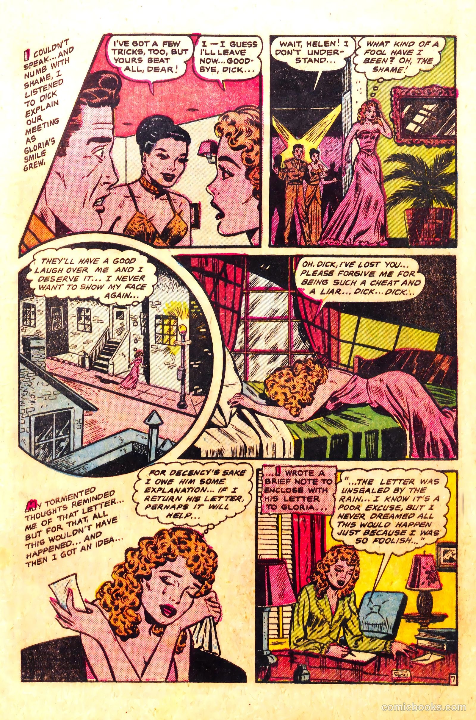 All True Romance #4 (1952) — page 9 of 36