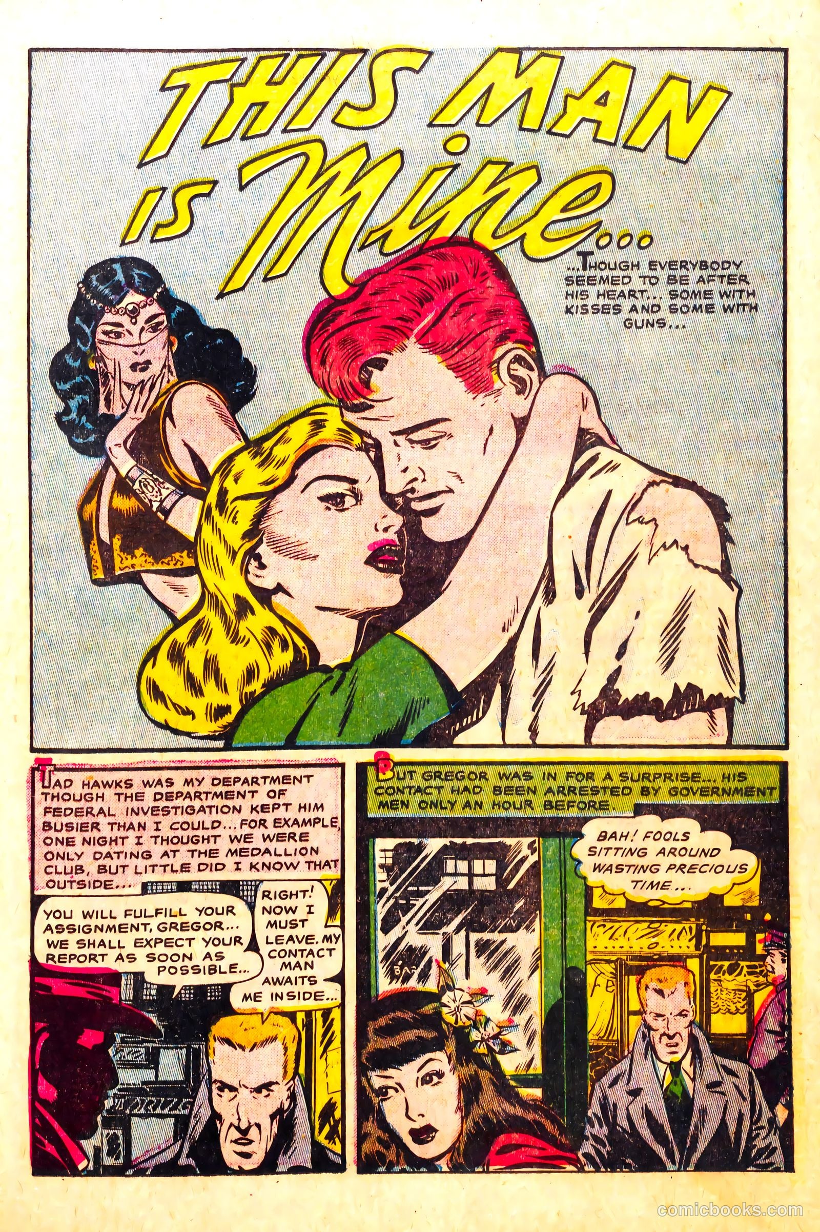 All True Romance #4 (1952) — page 21 of 36