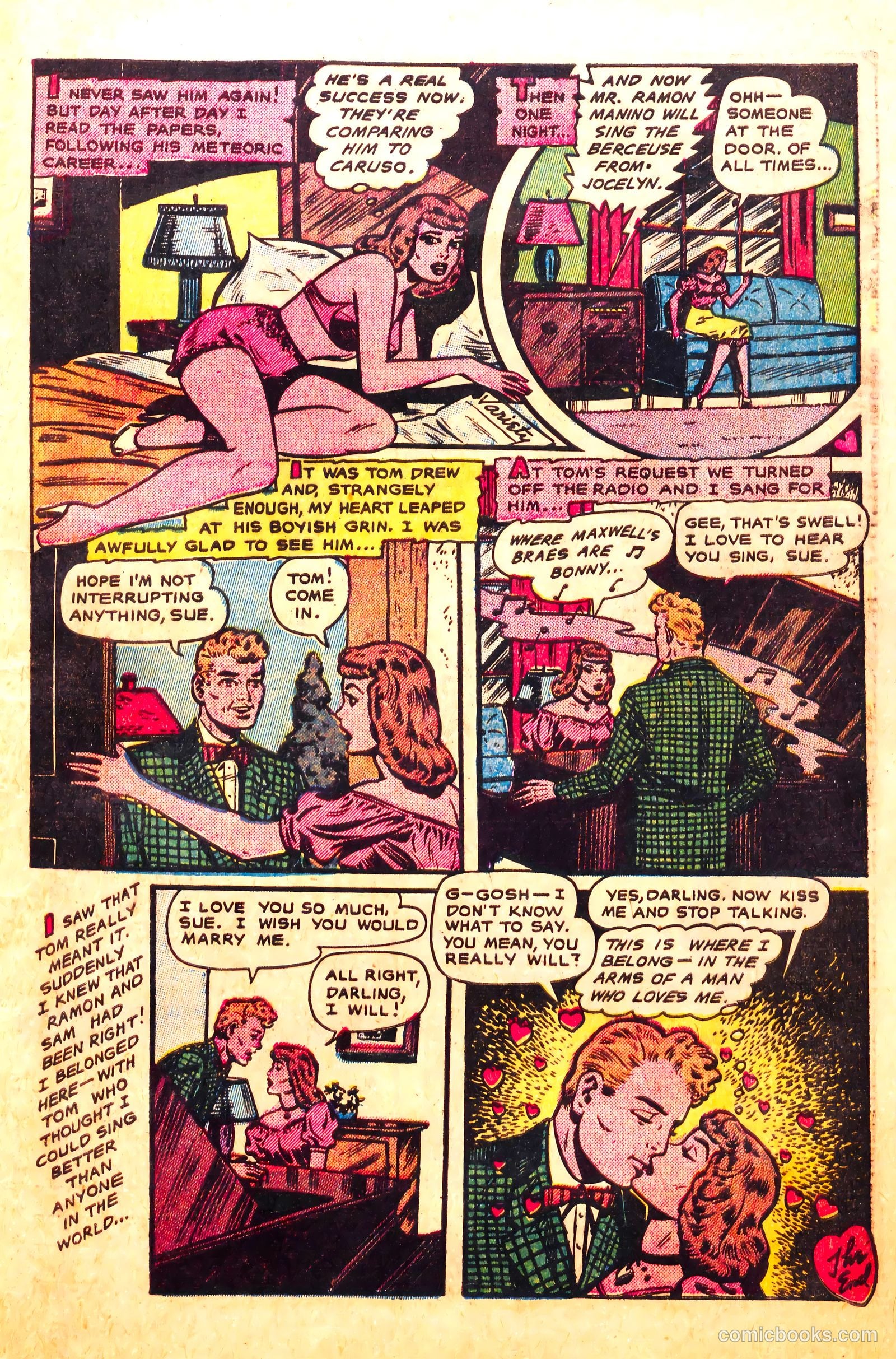 All True Romance #4 (1952) — page 33 of 36
