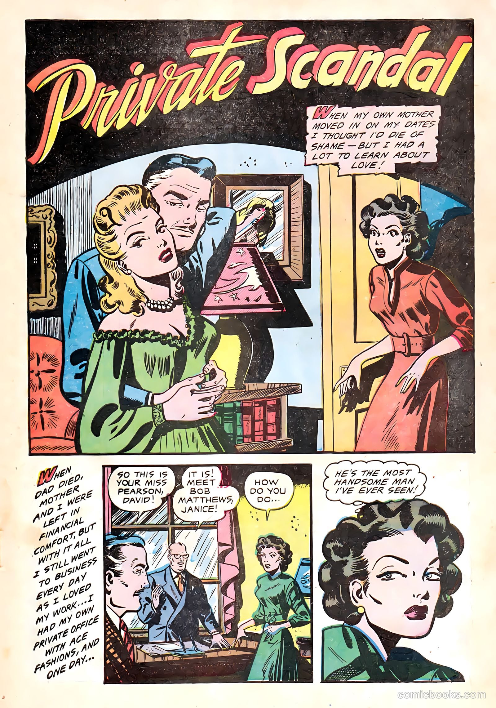 All True Romance #7 (1952) — page 3 of 36