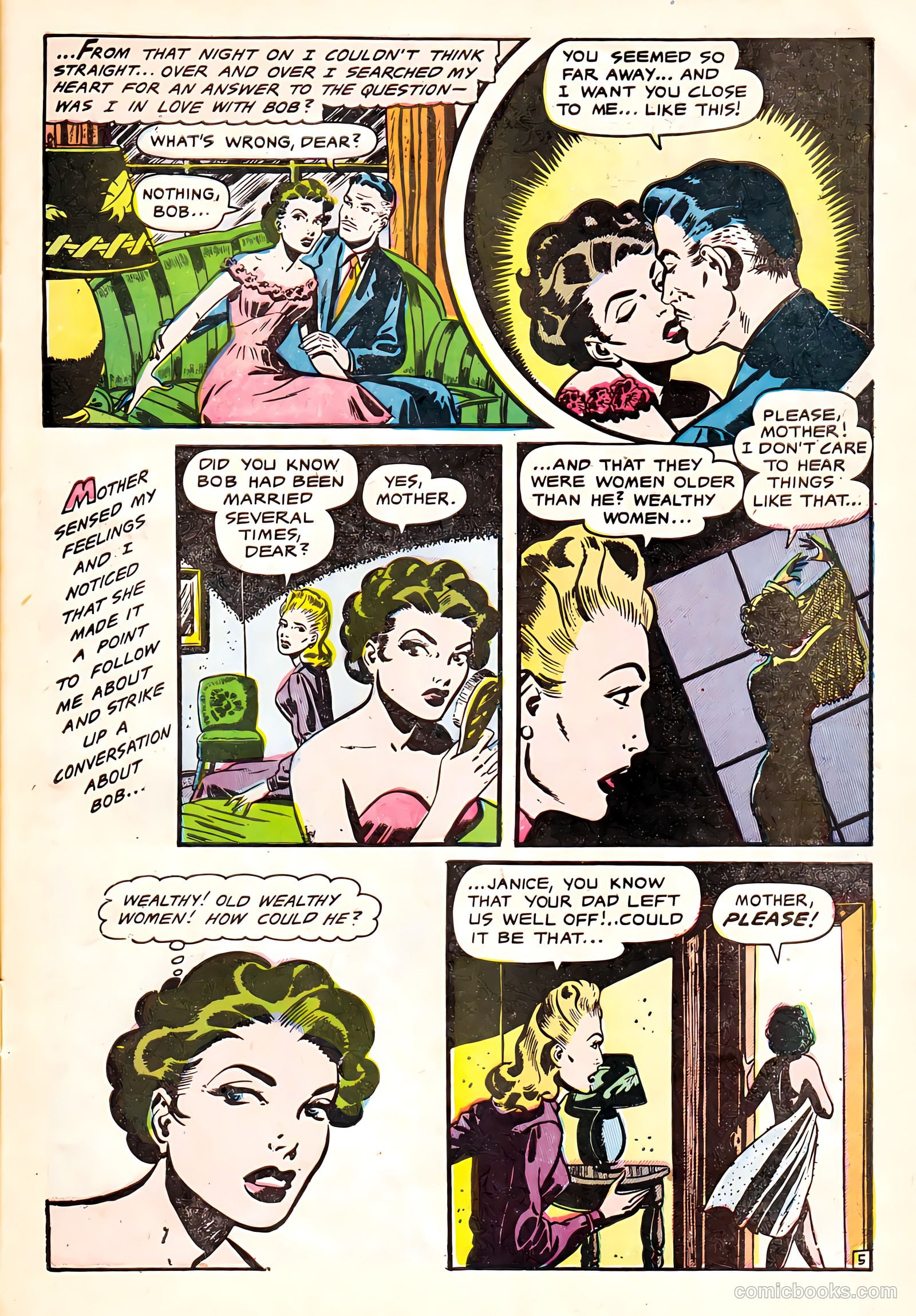 All True Romance #7 (1952) — page 7 of 36