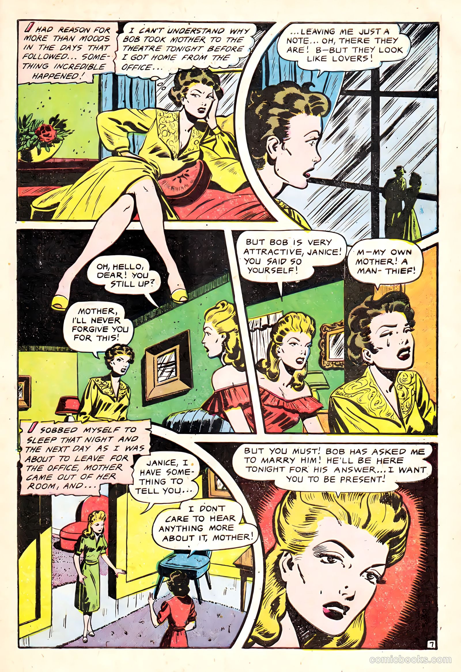 All True Romance #7 (1952) — page 9 of 36