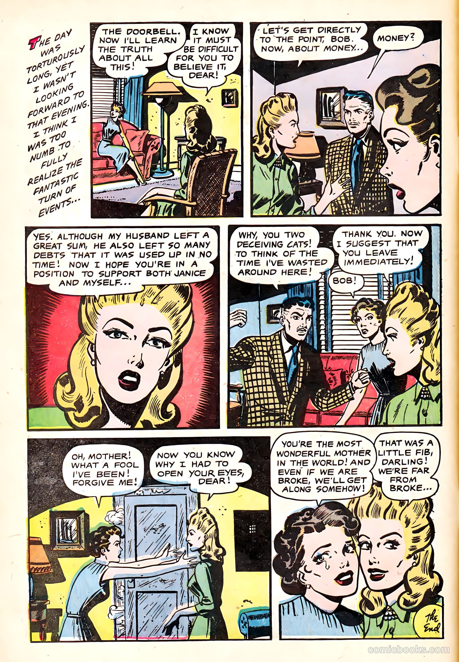 All True Romance #7 (1952) — page 10 of 36