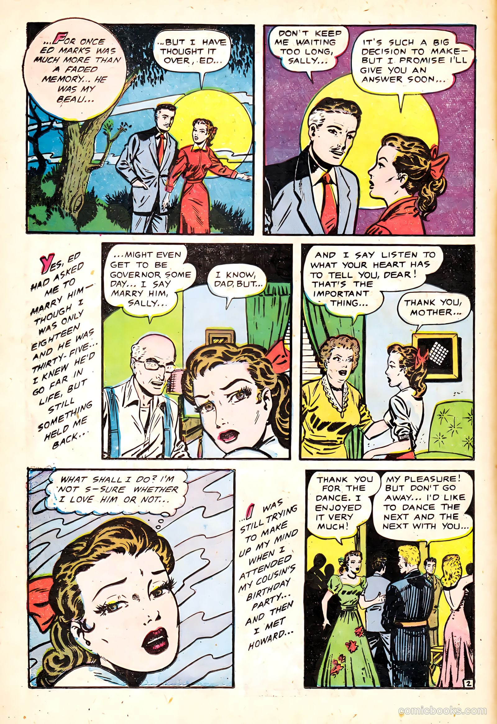 All True Romance #7 (1952) — page 12 of 36