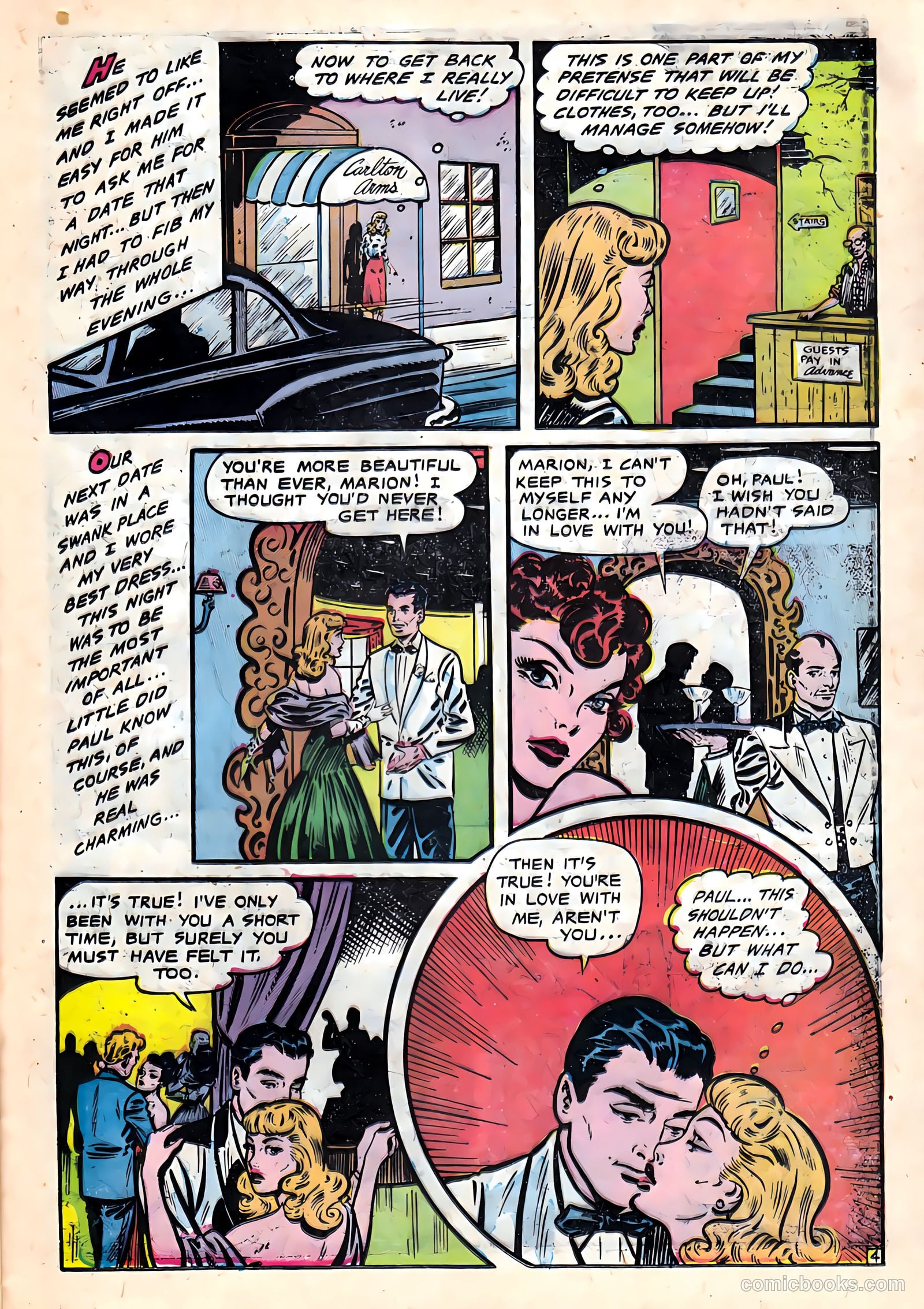 All True Romance #7 (1952) — page 21 of 36