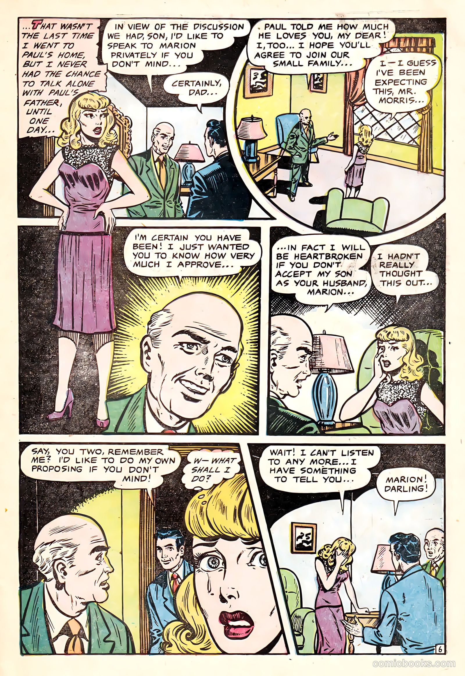 All True Romance #7 (1952) — page 23 of 36