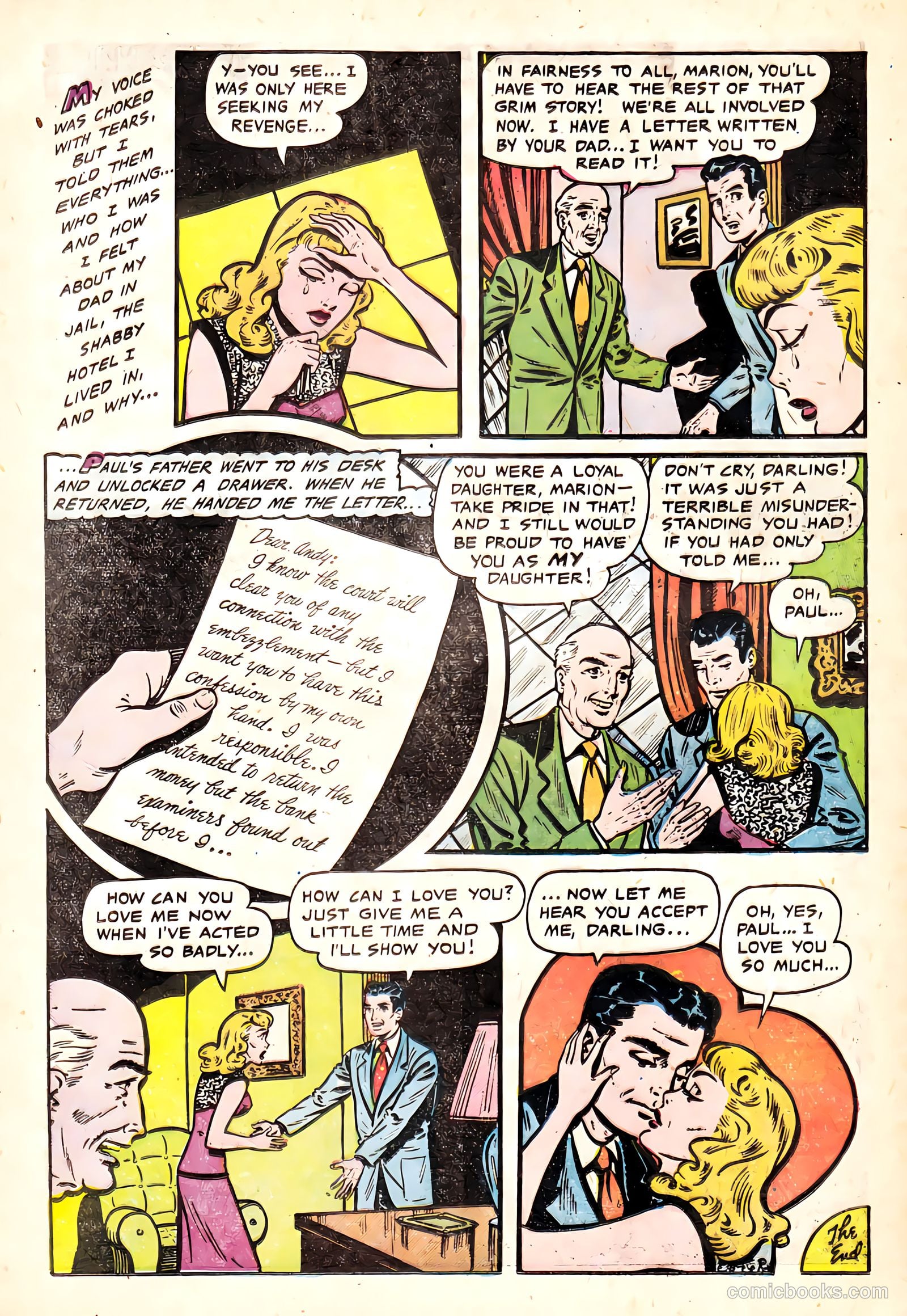 All True Romance #7 (1952) — page 24 of 36