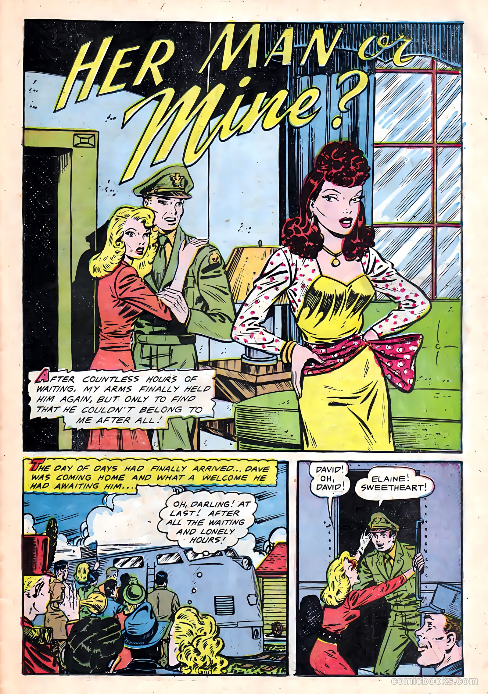All True Romance #7 (1952) — page 25 of 36