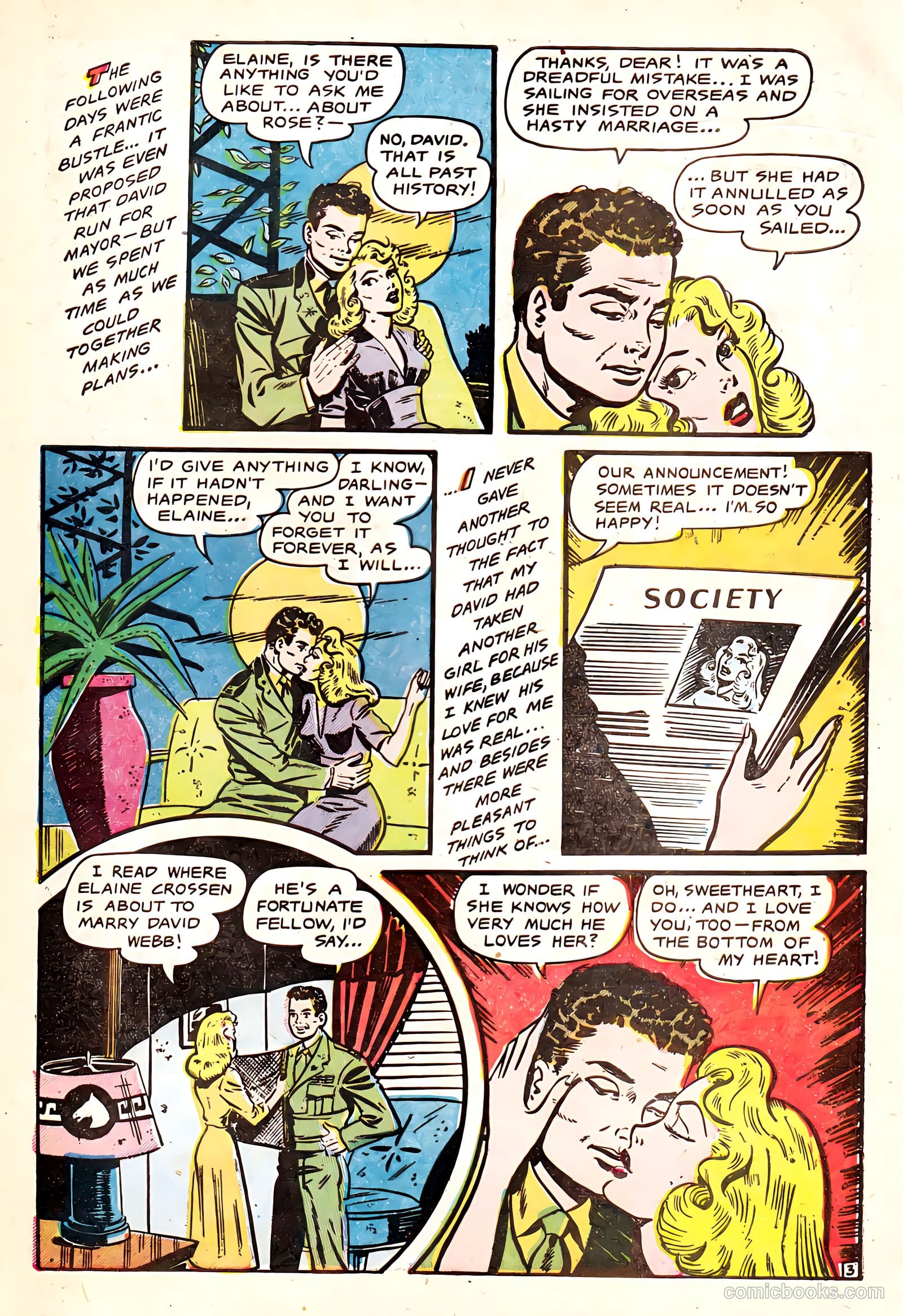 All True Romance #7 (1952) — page 27 of 36