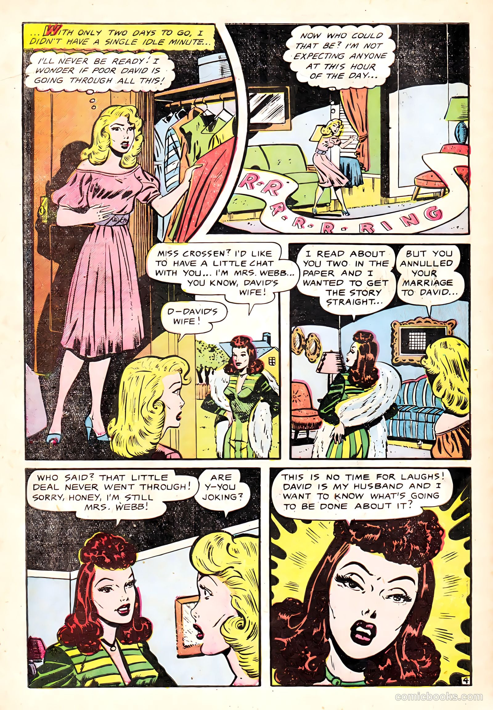 All True Romance #7 (1952) — page 28 of 36