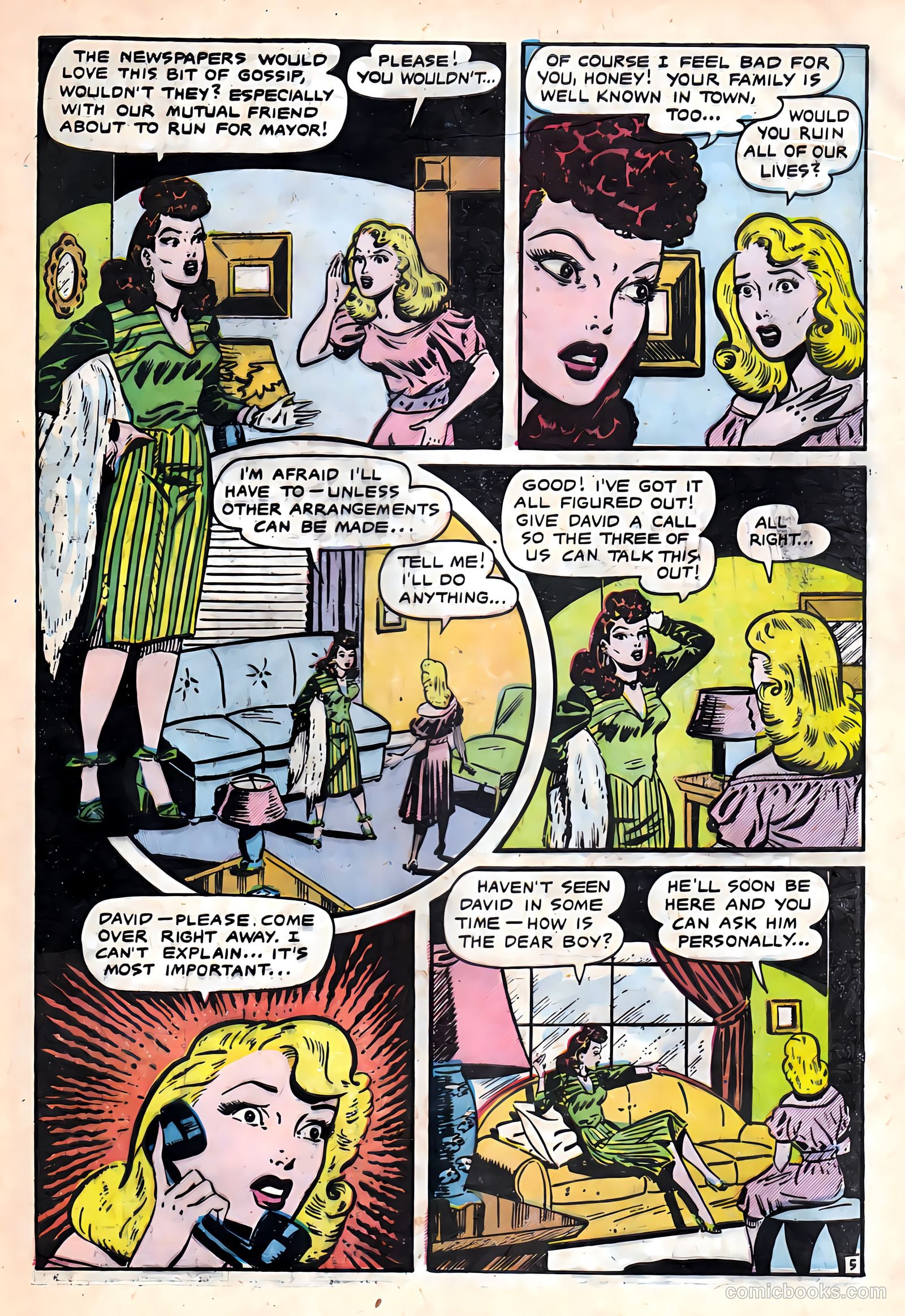 All True Romance #7 (1952) — page 29 of 36