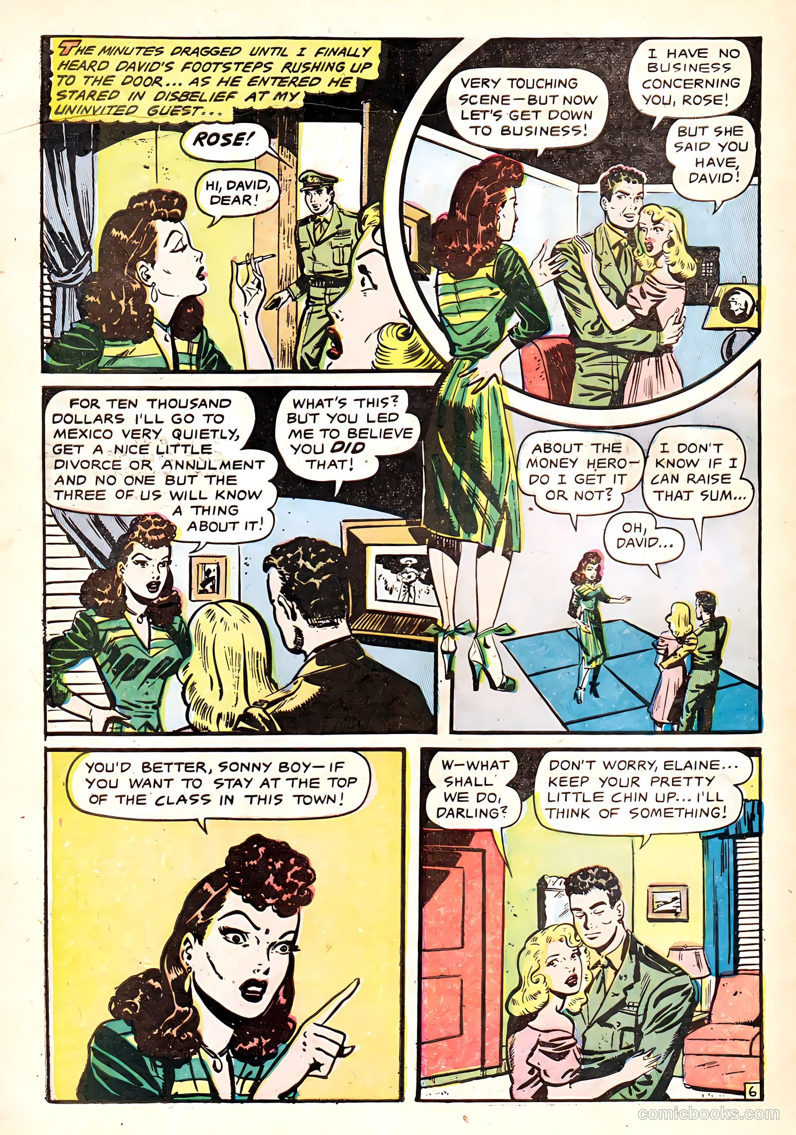 All True Romance #7 (1952) — page 30 of 36