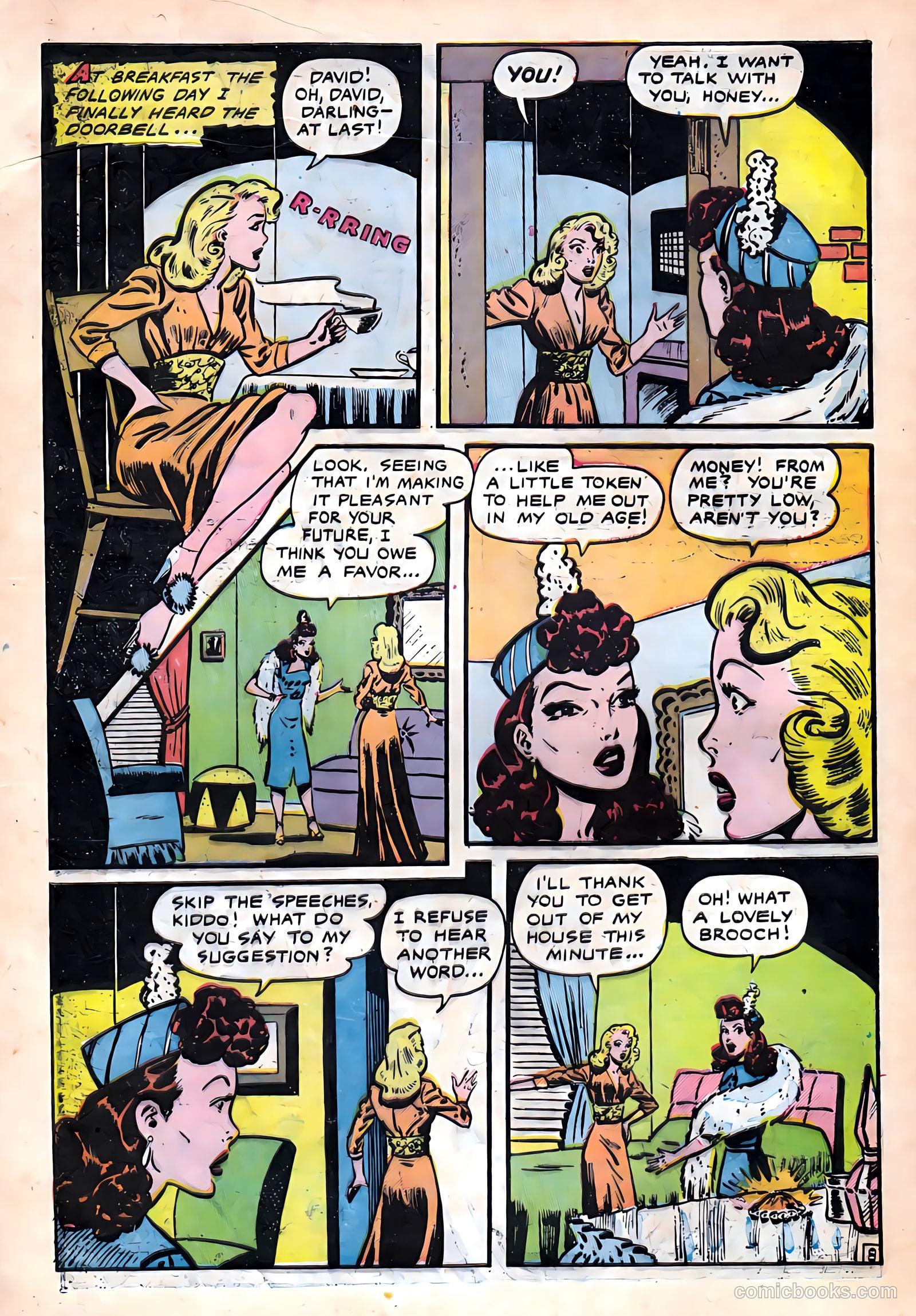 All True Romance #7 (1952) — page 32 of 36