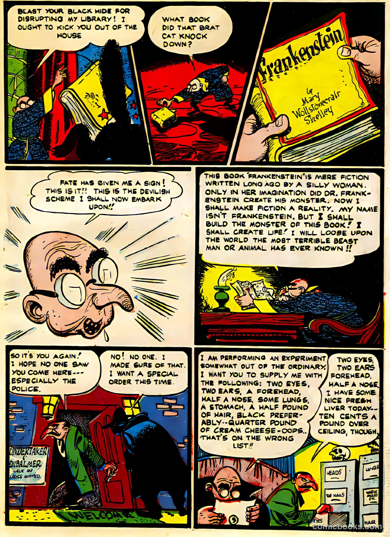 Frankenstein #1 (1945) — page 4 of 44