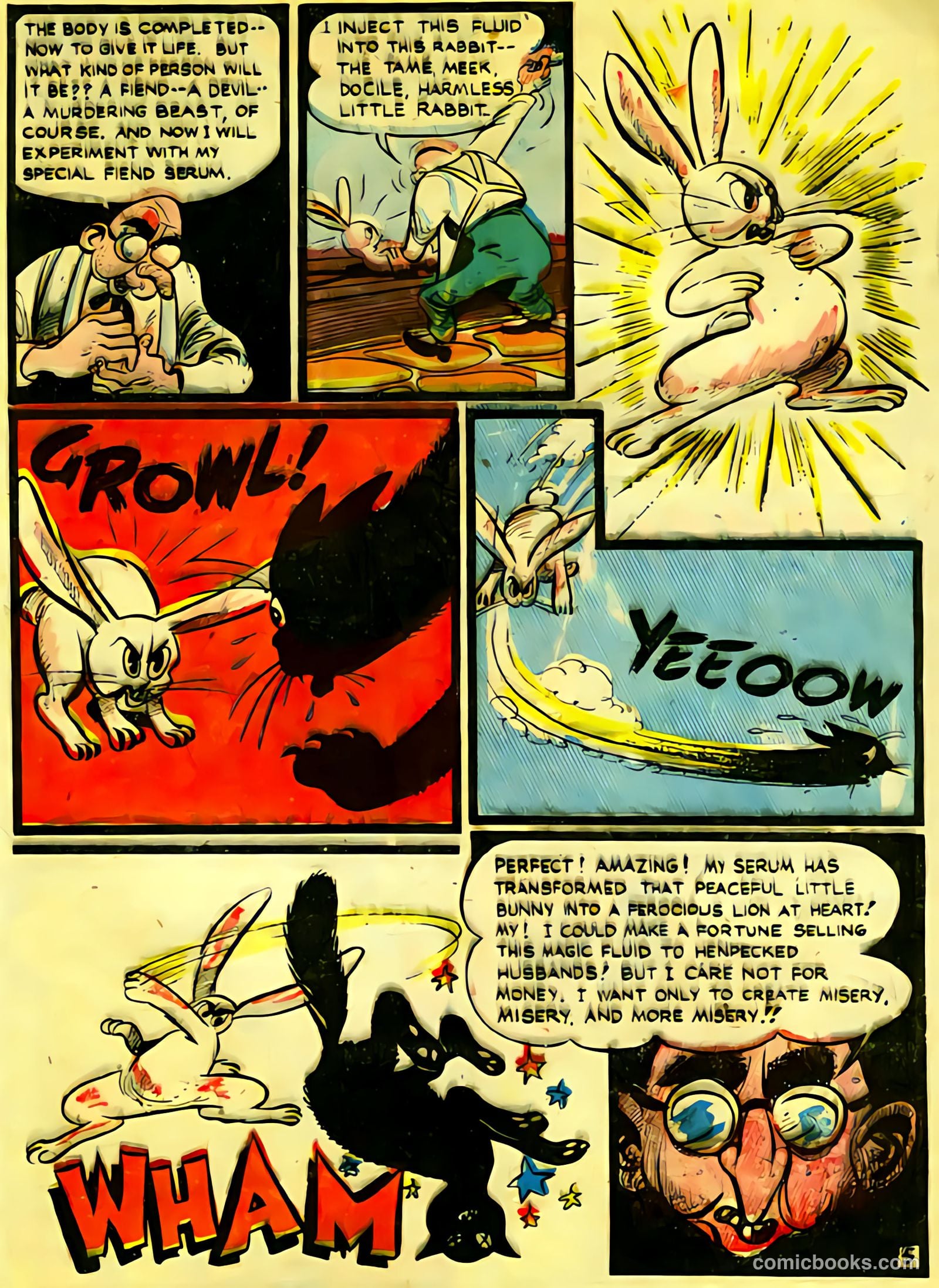 Frankenstein #1 (1945) — page 6 of 44