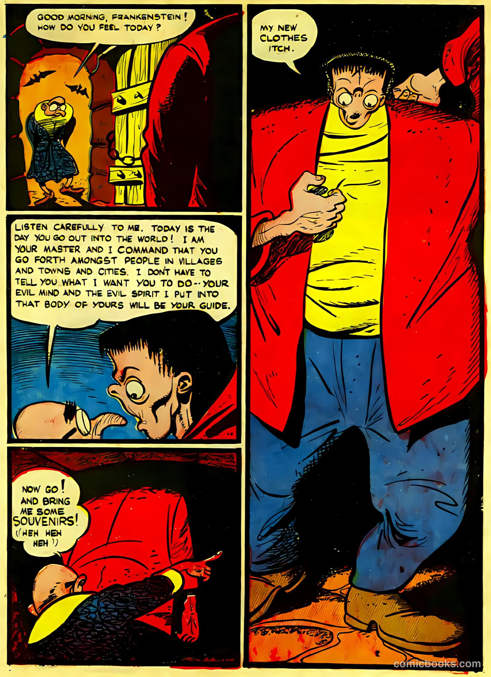 Frankenstein #1 (1945) — page 8 of 44