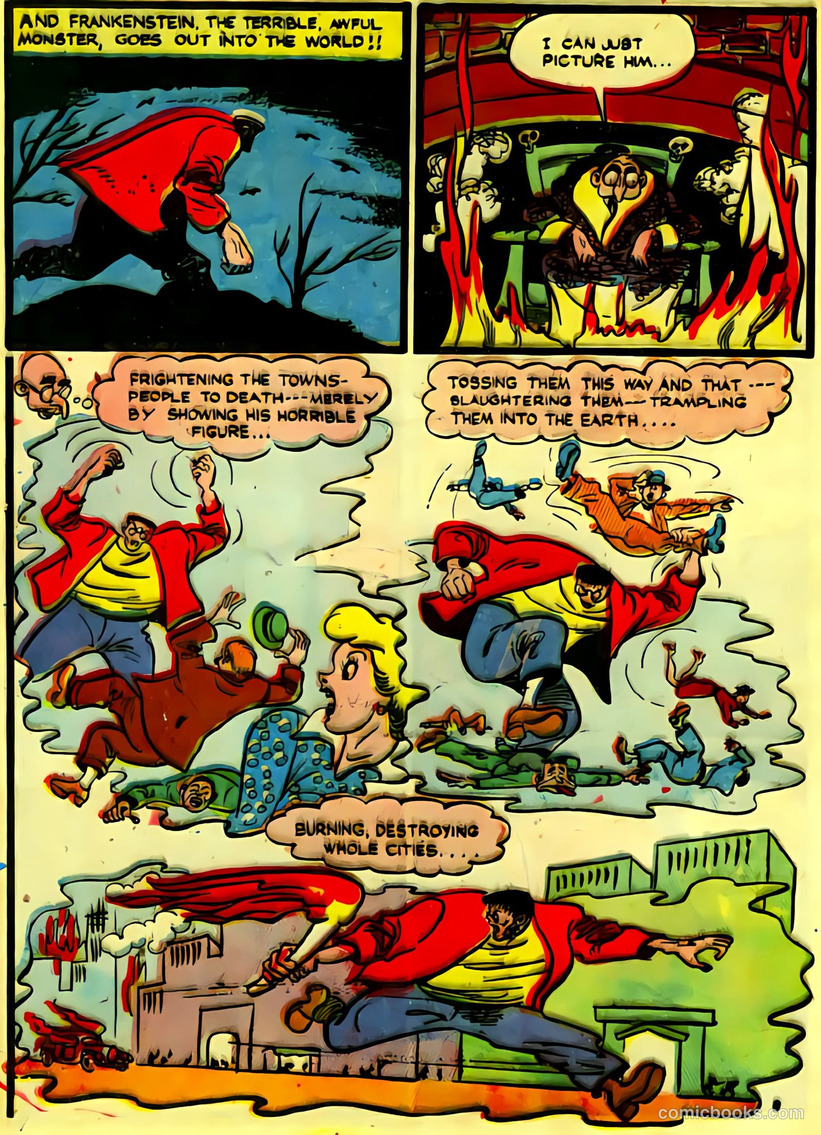 Frankenstein #1 (1945) — page 9 of 44