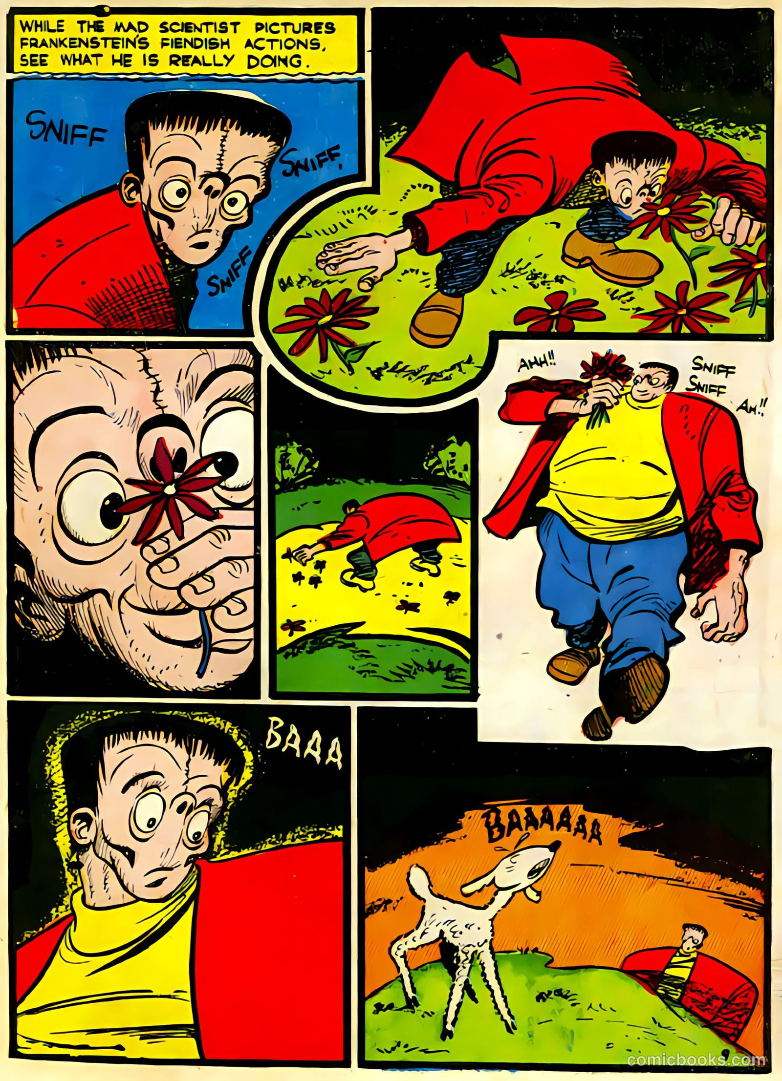 Frankenstein #1 (1945) — page 10 of 44