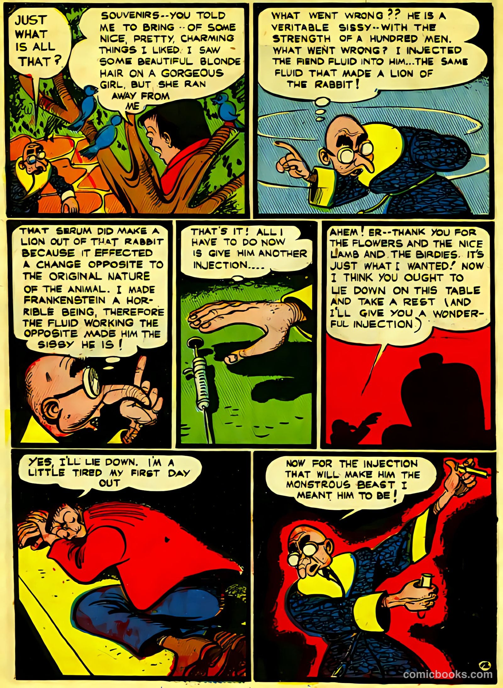 Frankenstein #1 (1945) — page 13 of 44