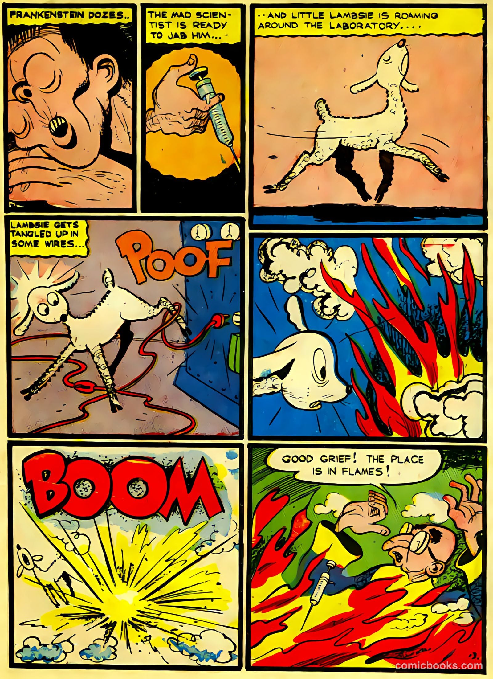 Frankenstein #1 (1945) — page 14 of 44