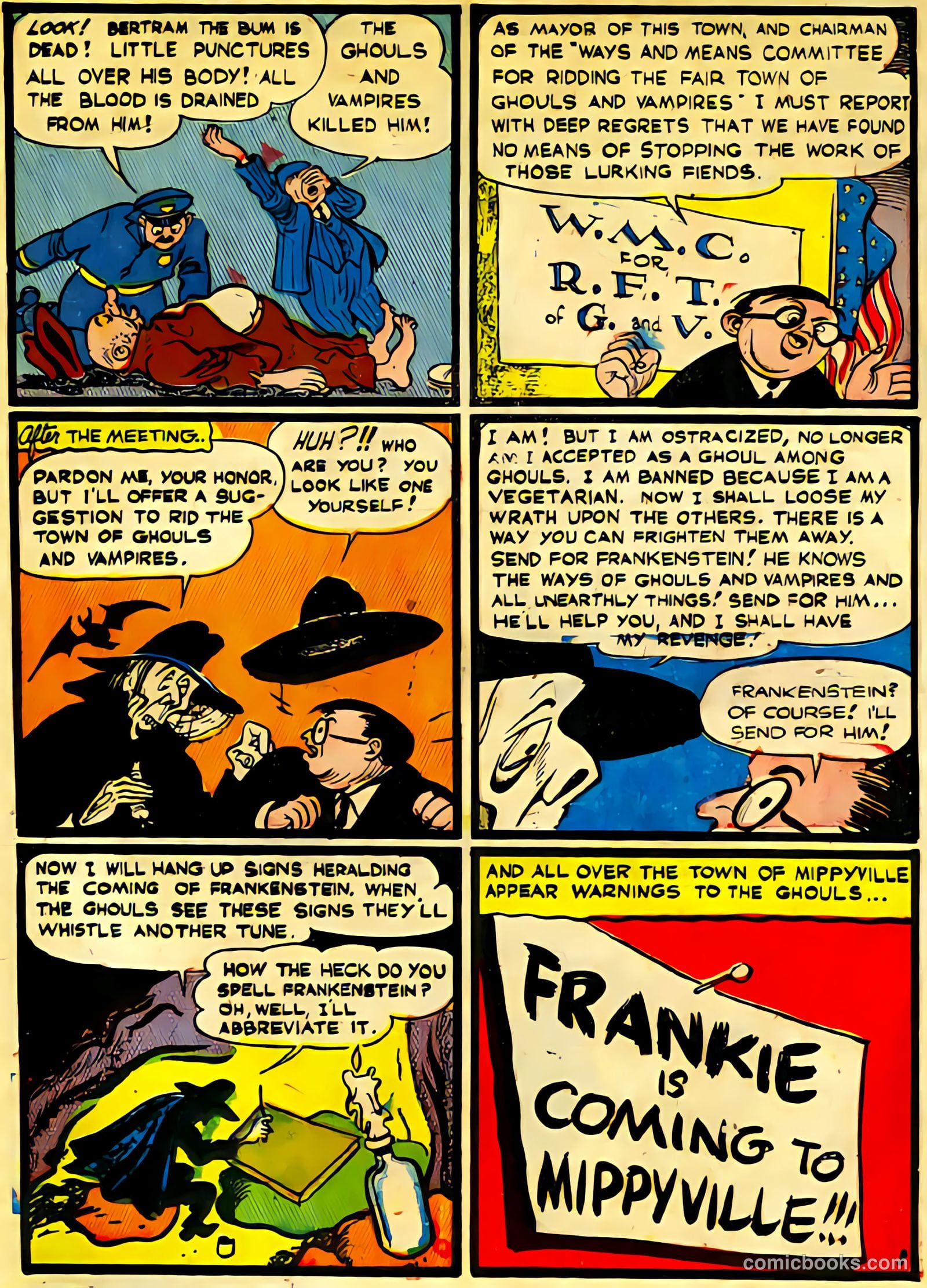 Frankenstein #1 (1945) — page 19 of 44