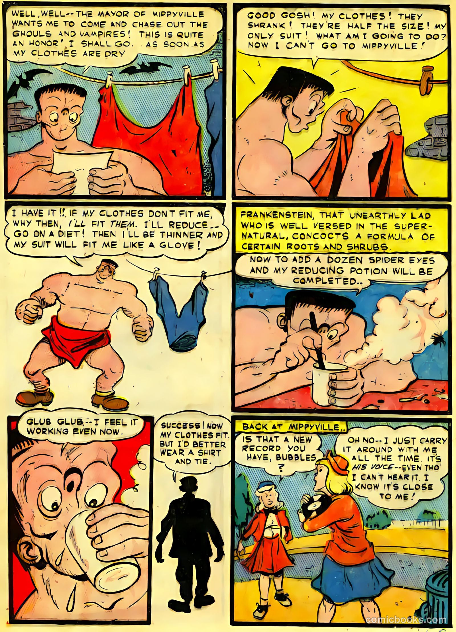 Frankenstein #1 (1945) — page 20 of 44