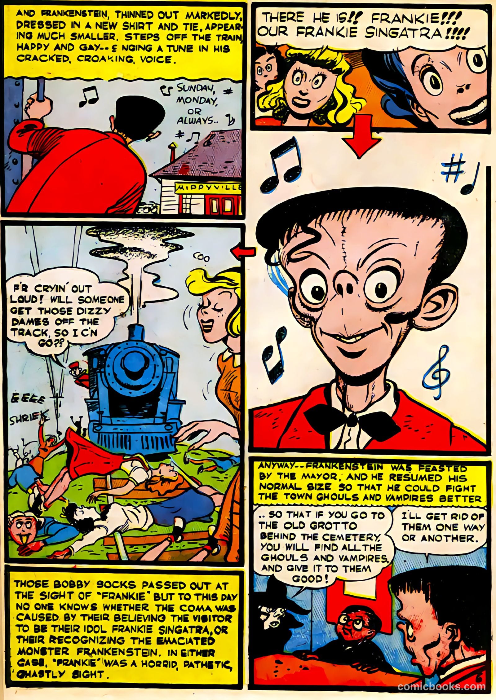 Frankenstein #1 (1945) — page 22 of 44