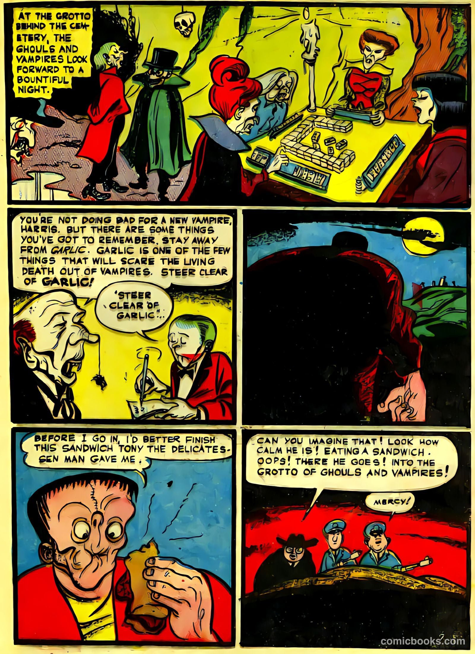 Frankenstein #1 (1945) — page 23 of 44