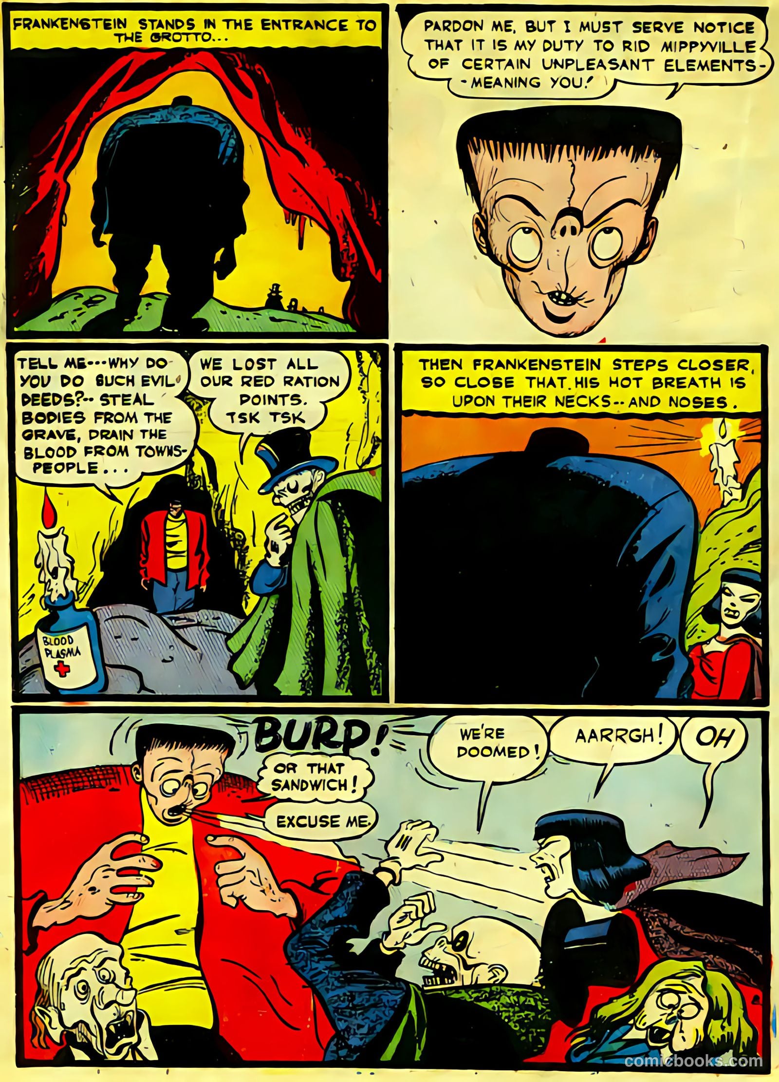 Frankenstein #1 (1945) — page 24 of 44