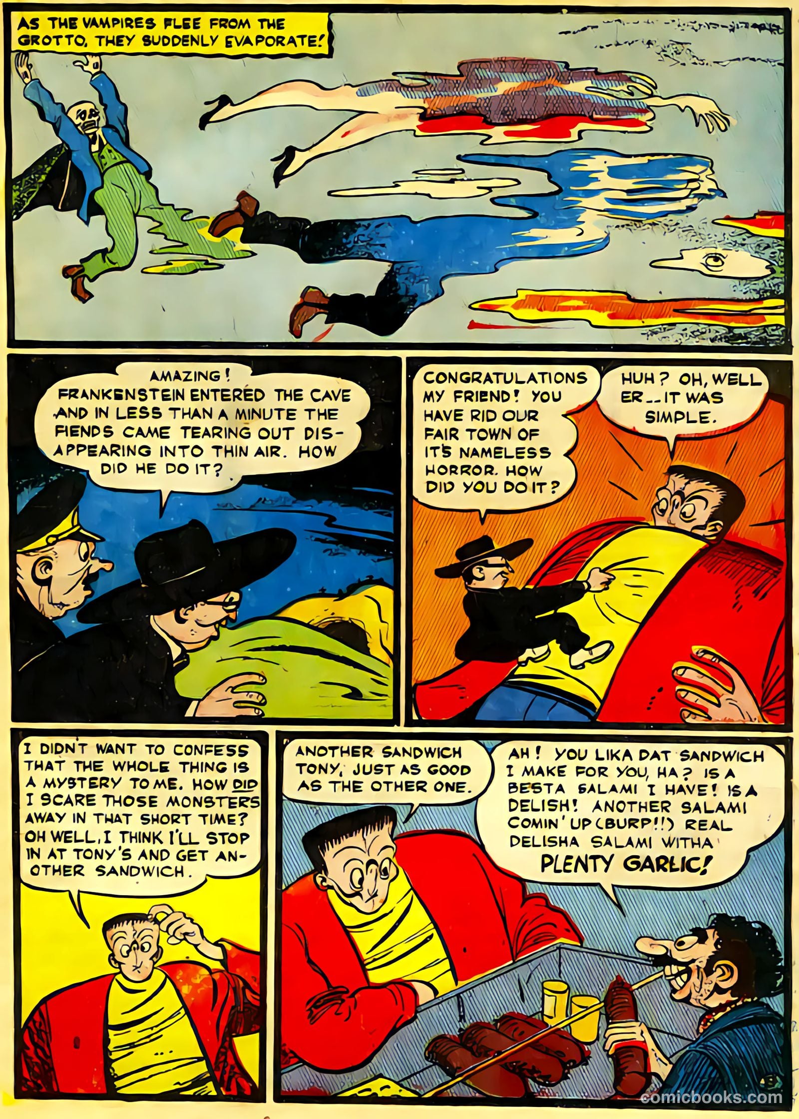 Frankenstein #1 (1945) — page 25 of 44
