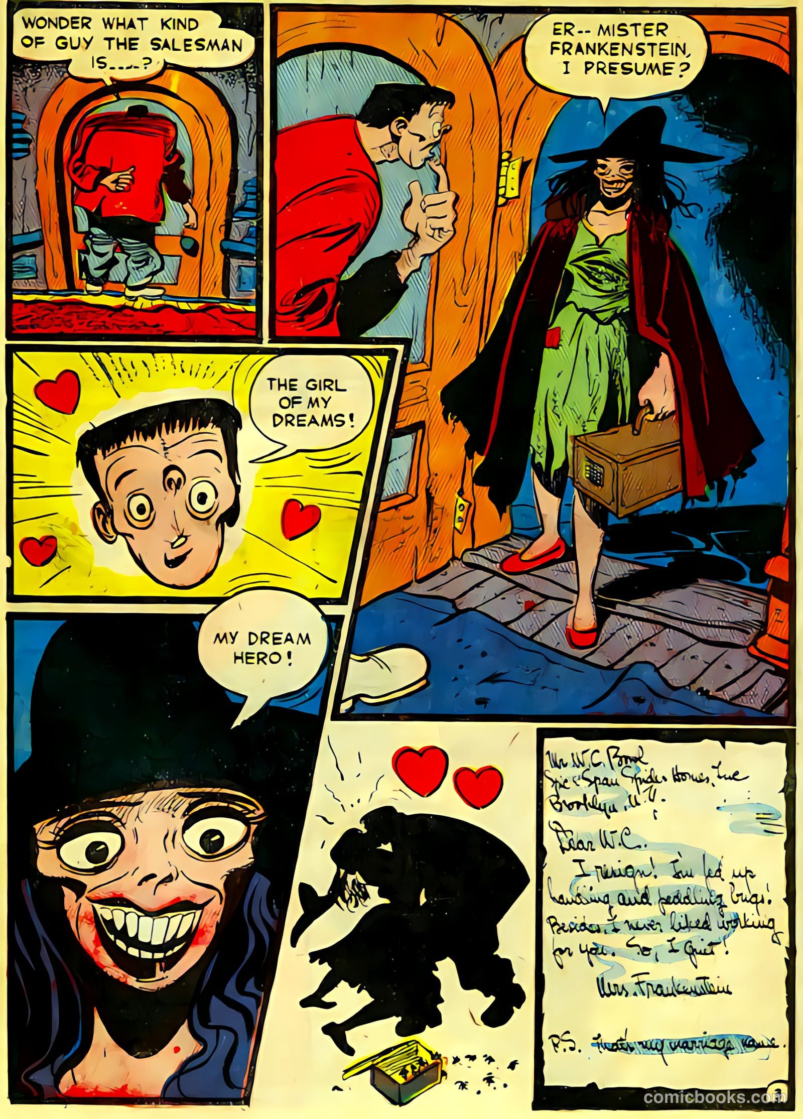 Frankenstein #1 (1945) — page 28 of 44