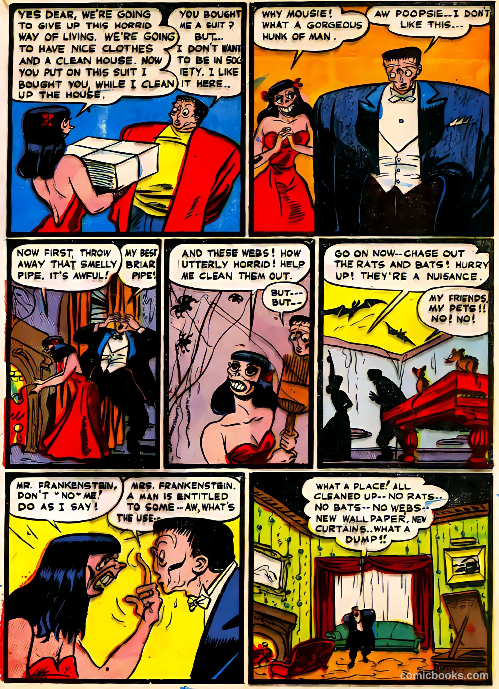 Frankenstein #1 (1945) — page 31 of 44